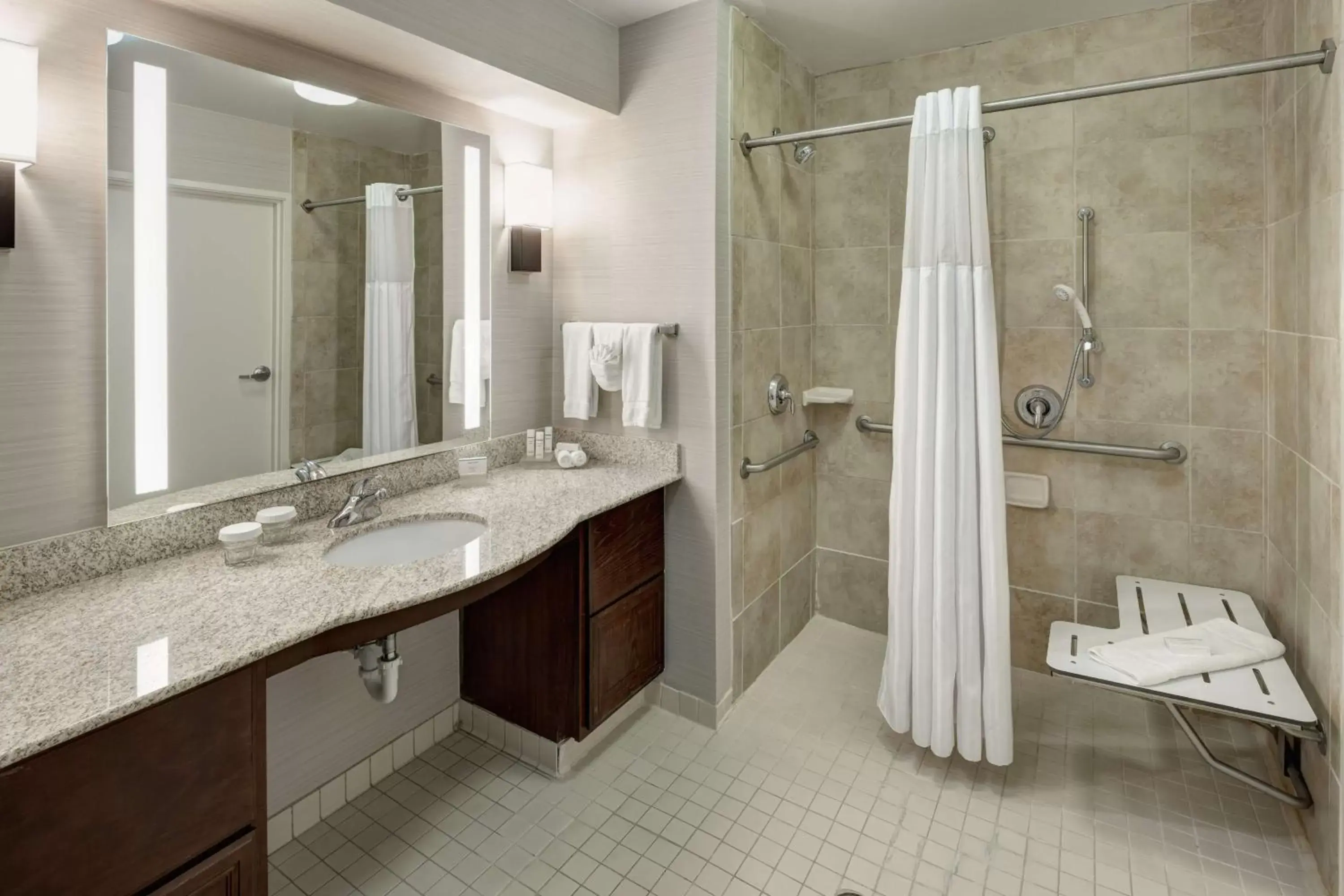 Bathroom in Homewood Suites by Hilton El Paso Airport