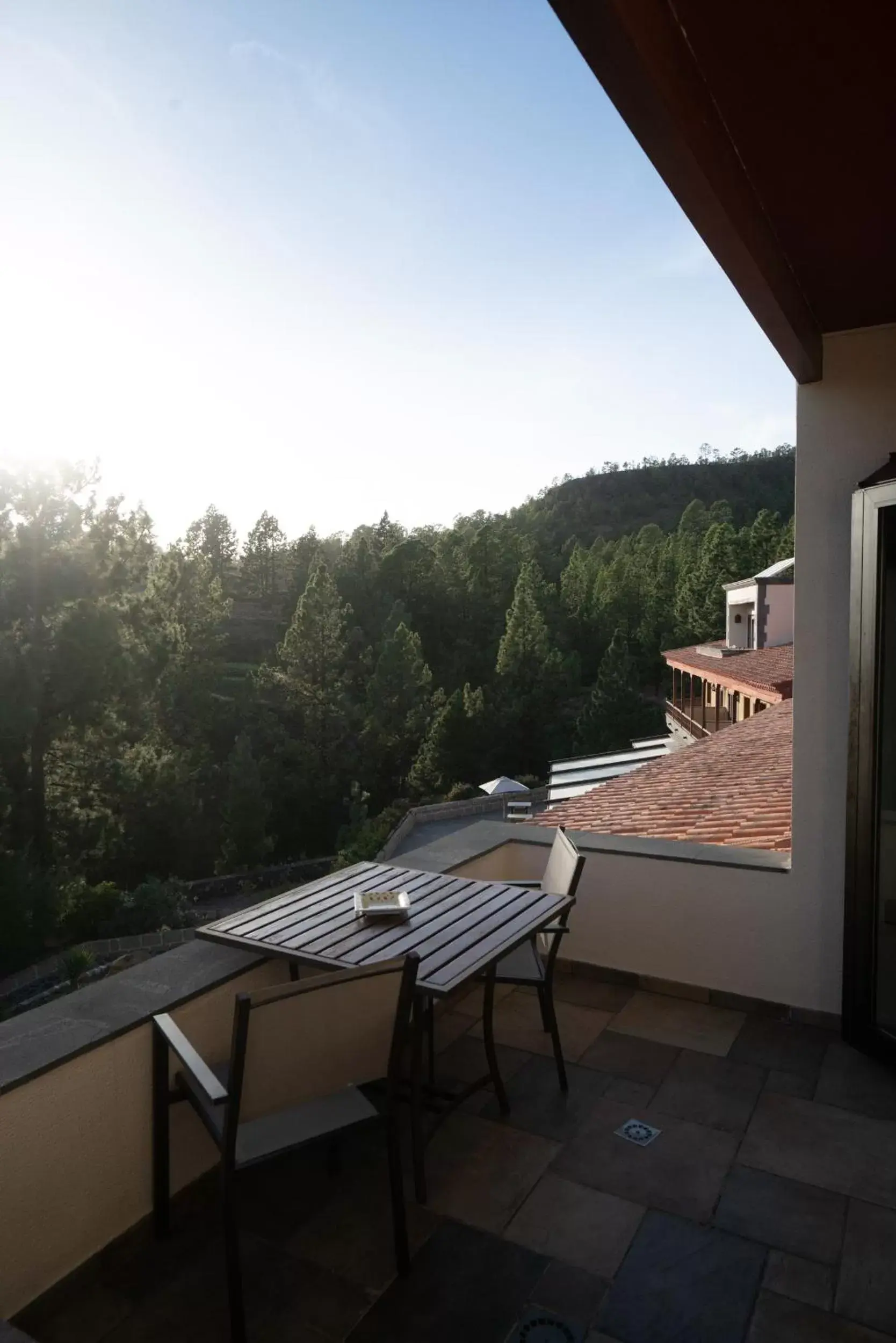 Garden view, Balcony/Terrace in Hotel Spa Villalba