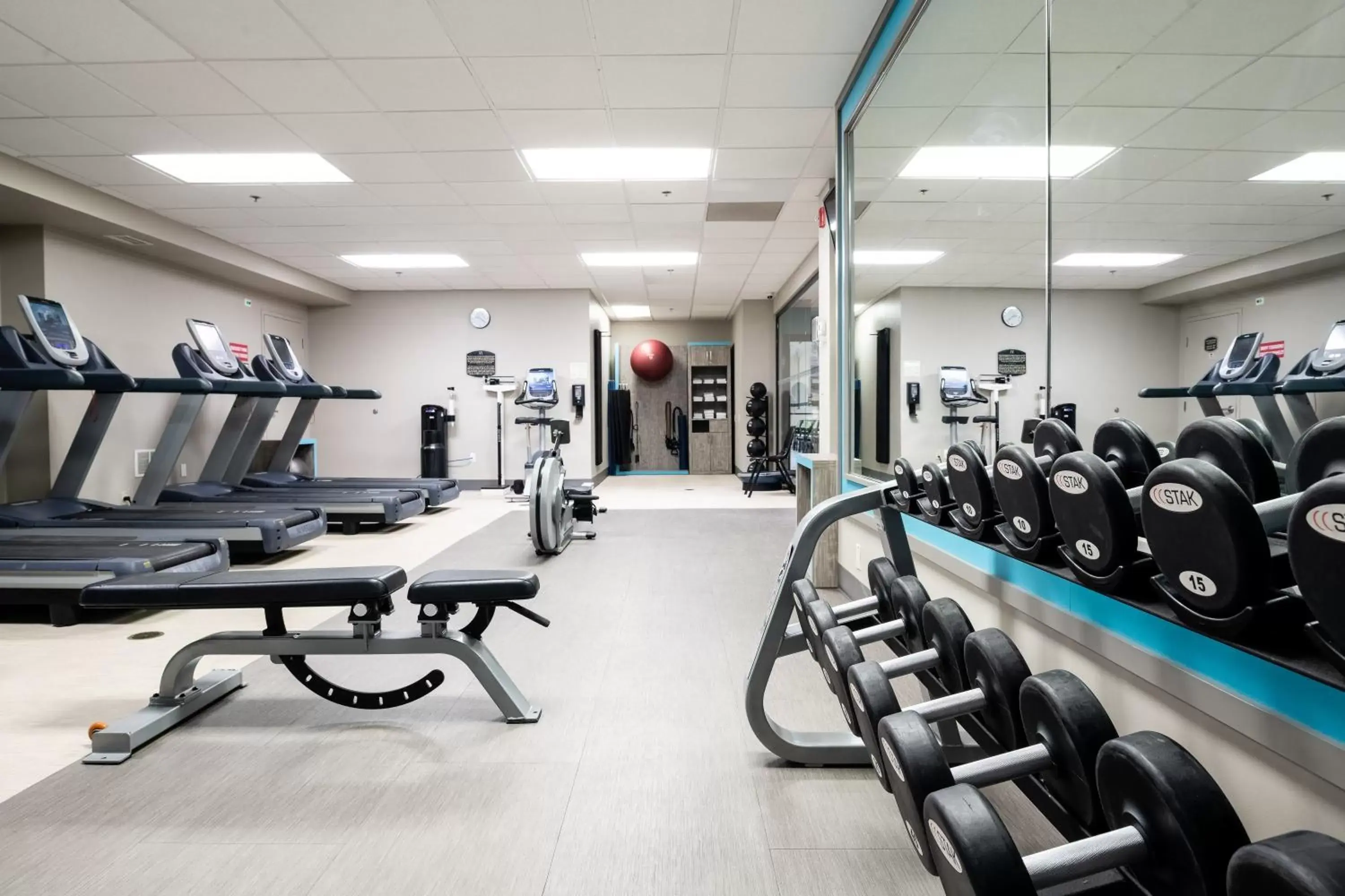 Fitness centre/facilities, Fitness Center/Facilities in Crowne Plaza Hotel Moncton Downtown, an IHG Hotel