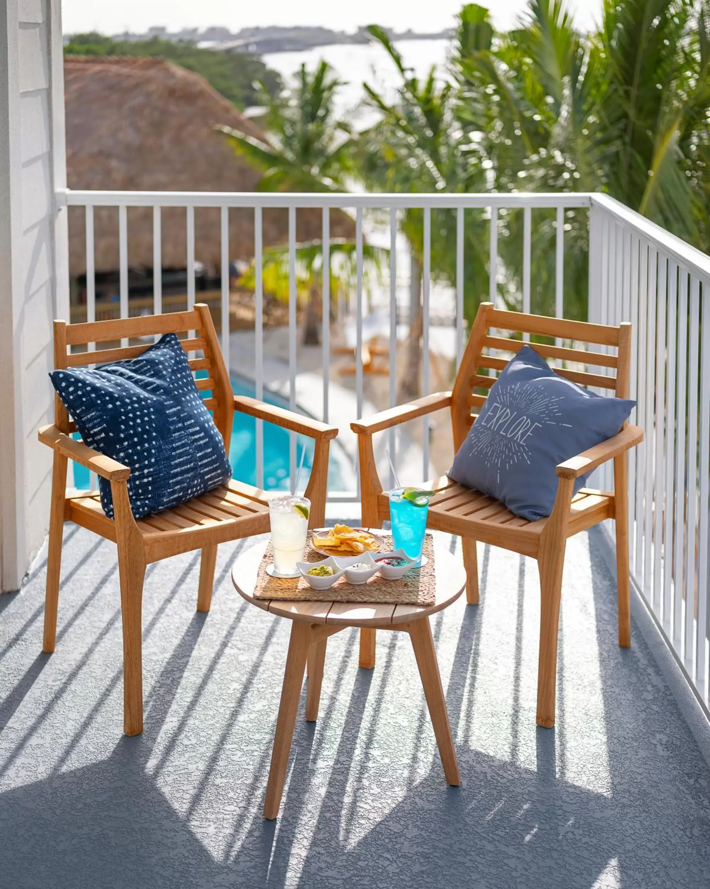 Balcony/Terrace in Compass Hotel by Margaritaville Anna Maria Sound
