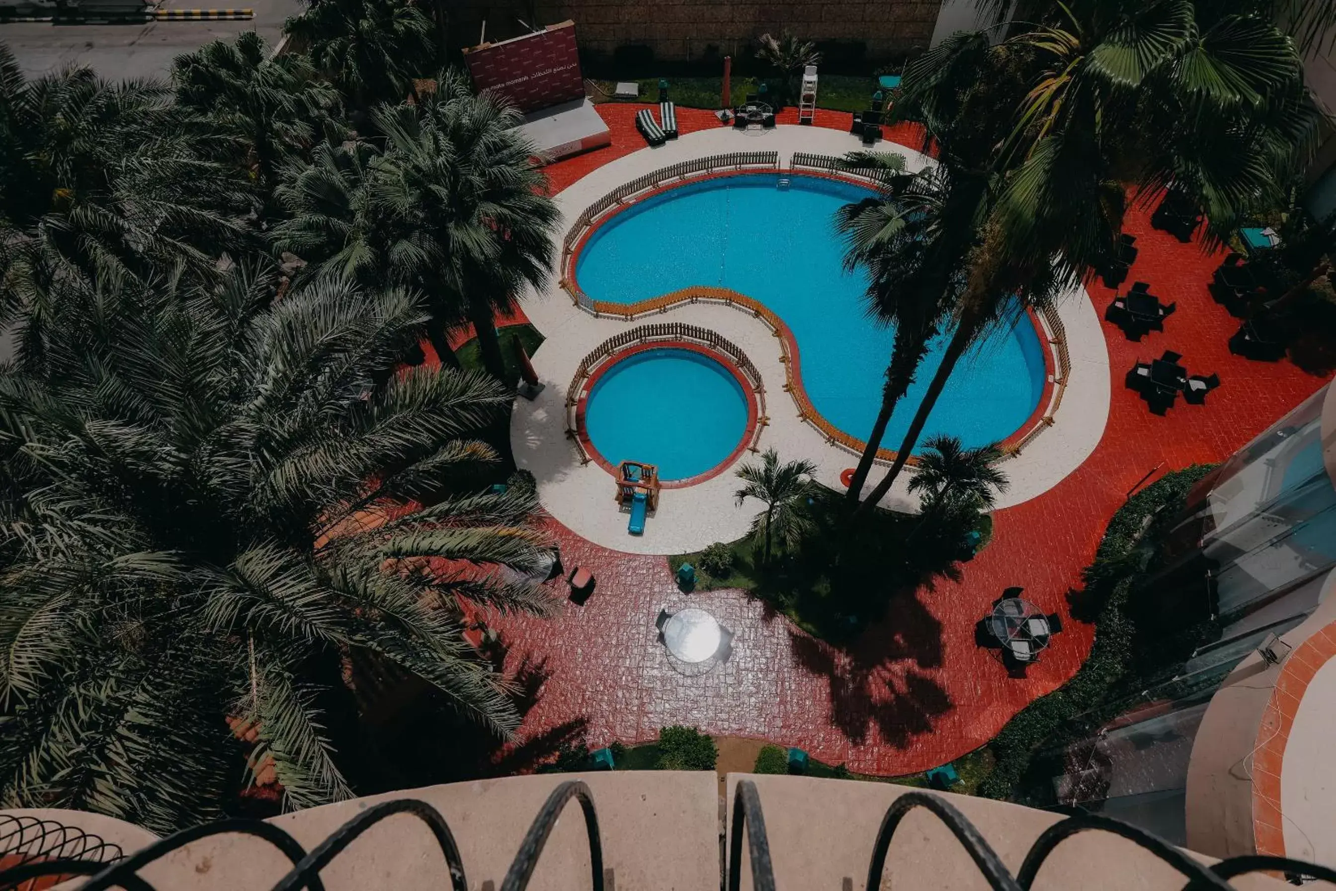 Pool View in Mövenpick Hotel Jeddah