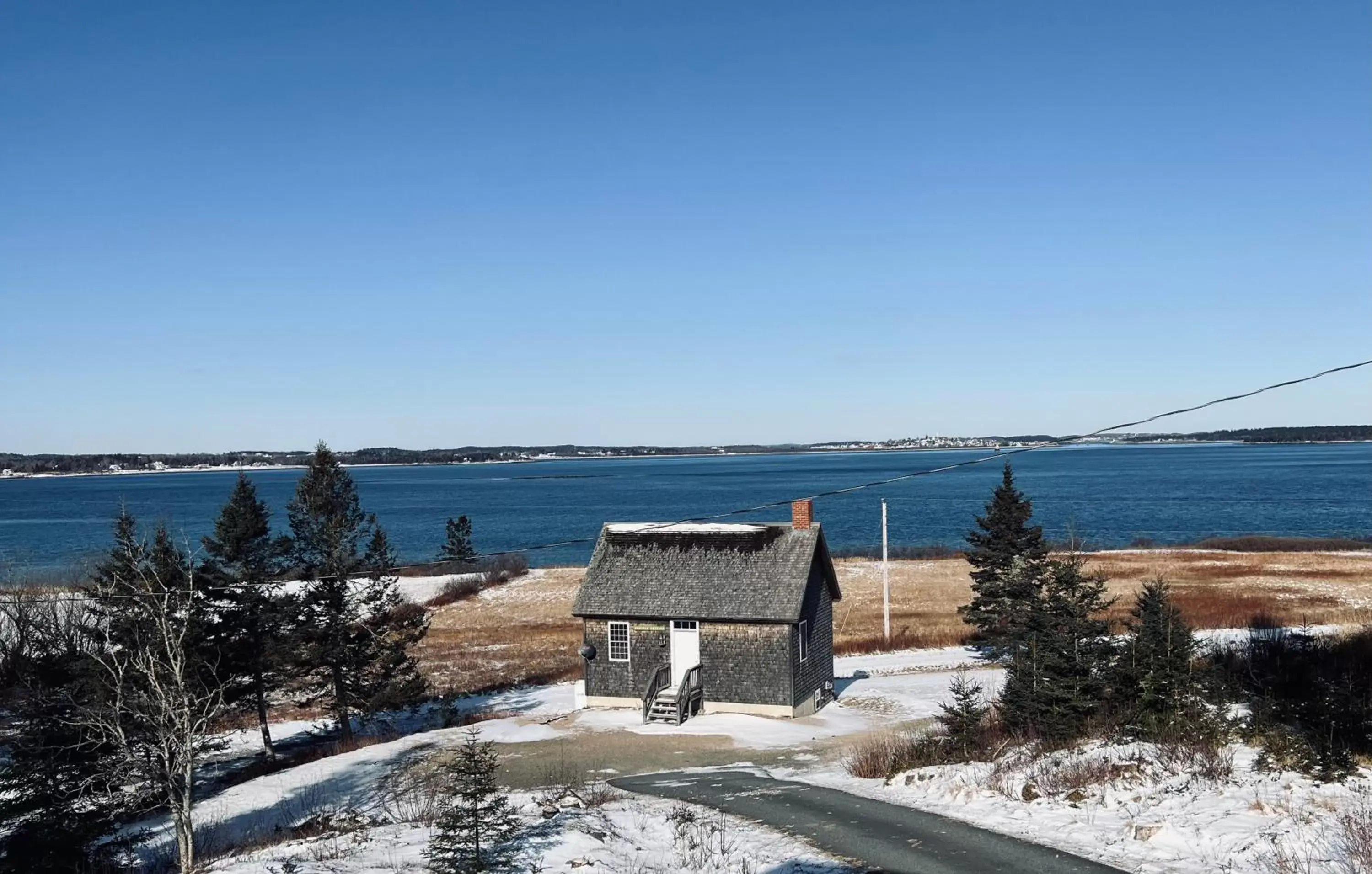 Sea view, Winter in West Quoddy Station LLC