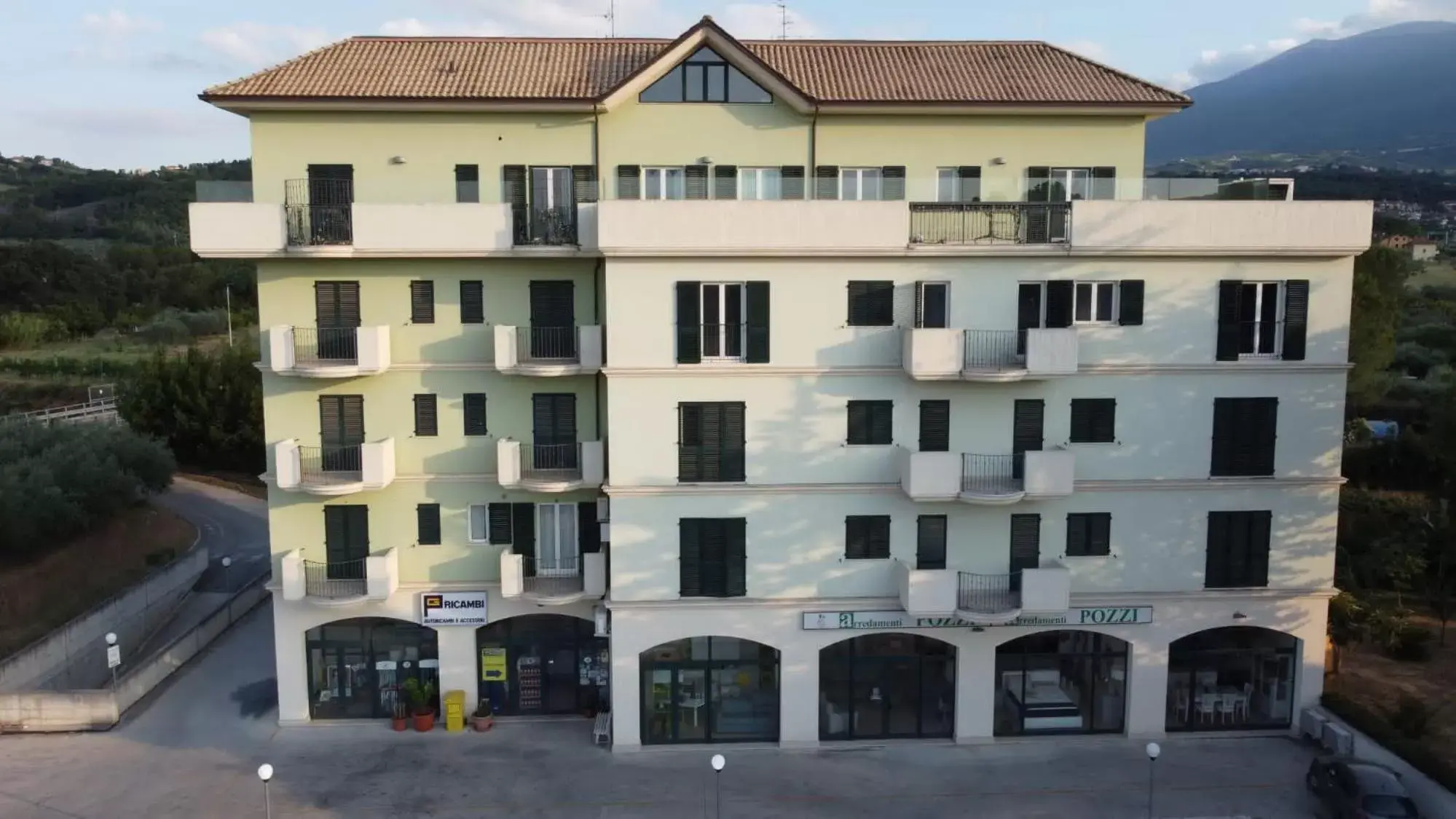 Balcony/Terrace, Property Building in Hotel Clodi