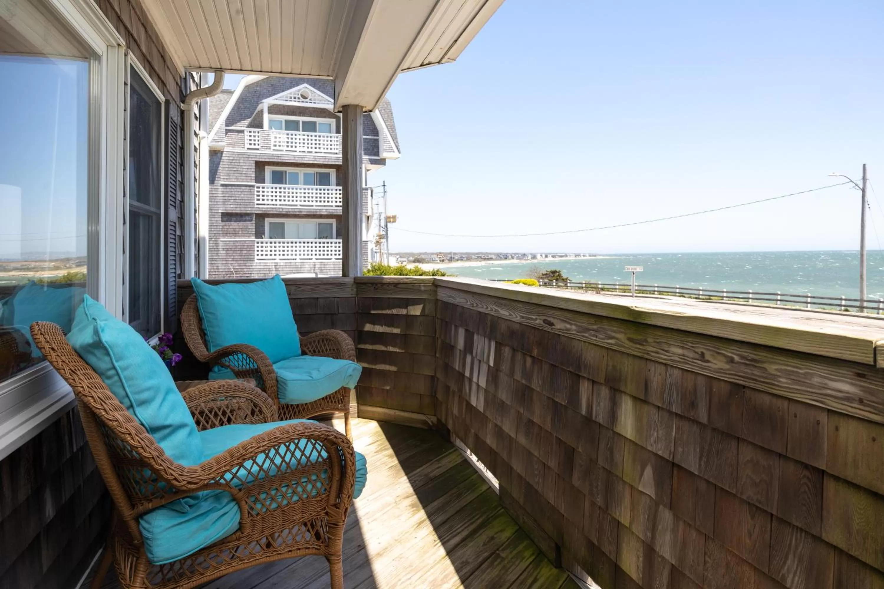 Balcony/Terrace in Inn on the Sound