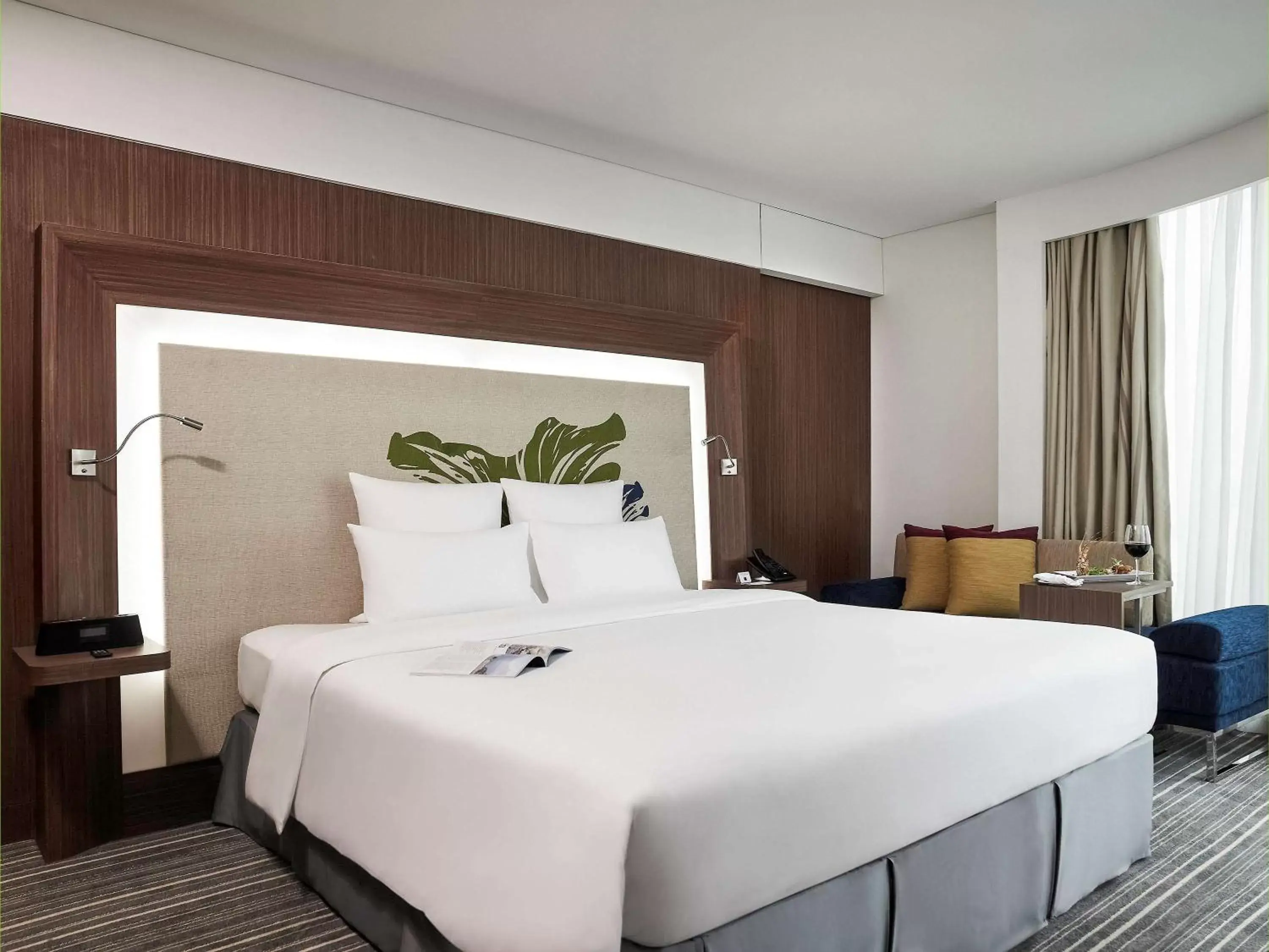 Photo of the whole room, Bed in Novotel Saigon Centre