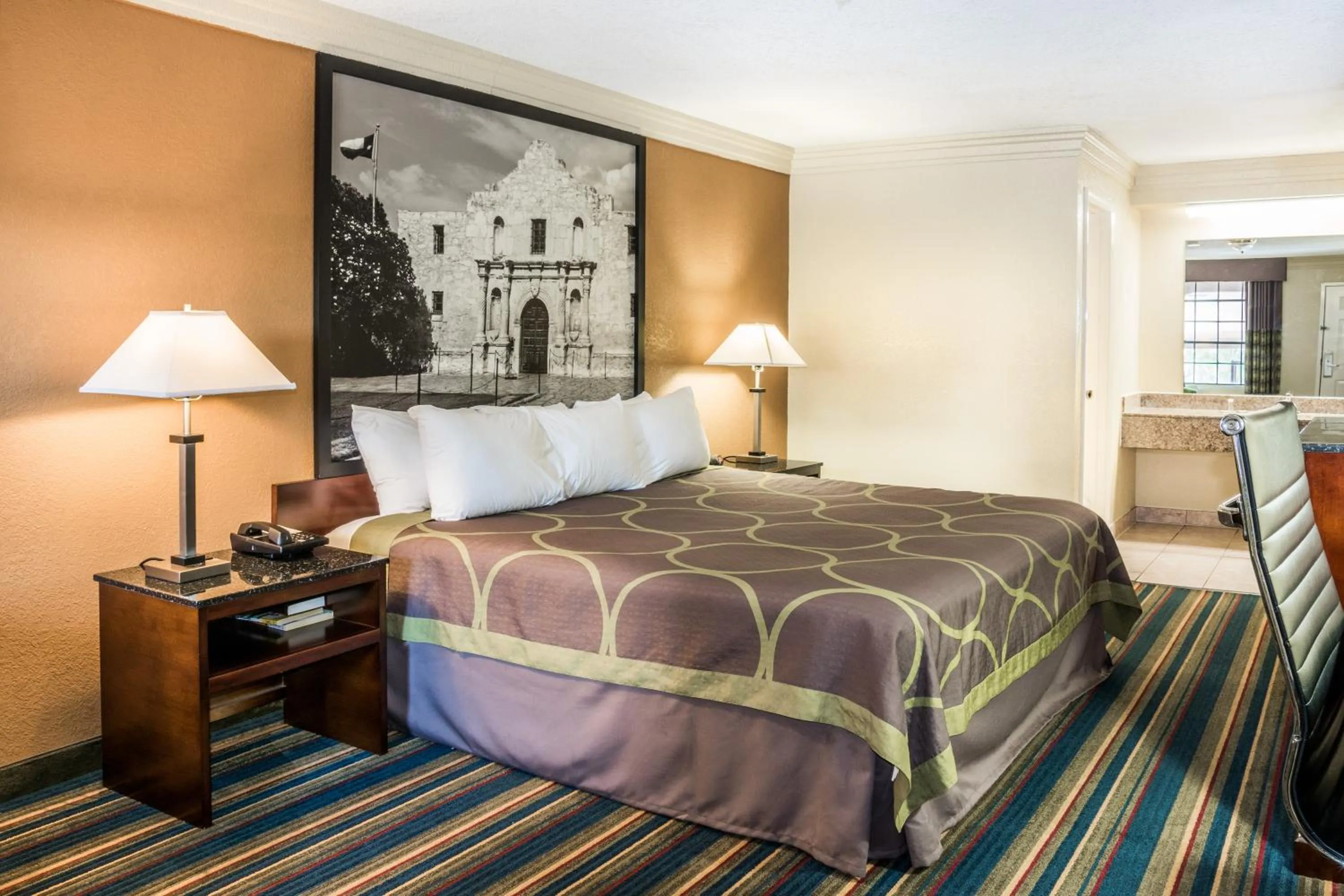 King Room - Non-Smoking in Super 8 by Wyndham Houston West Katy