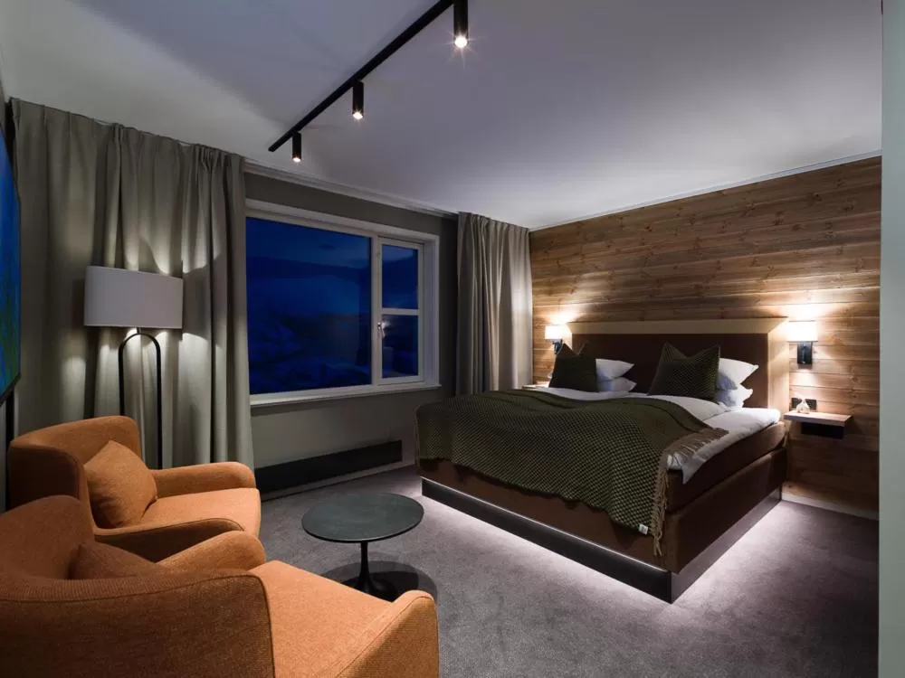 Bed in Skarsnuten Mountain Resort & SPA