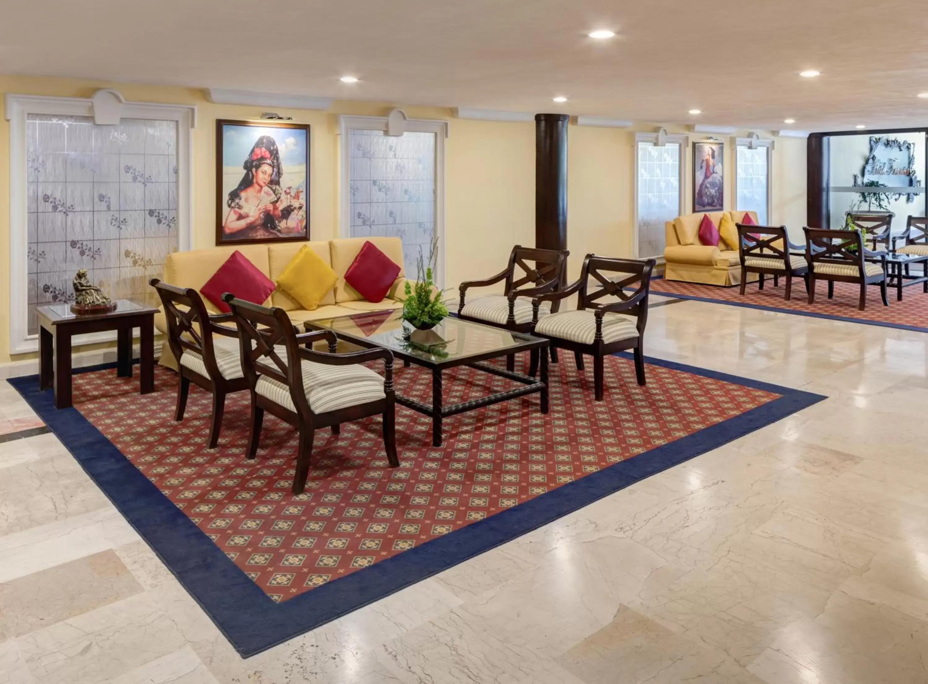 Lobby or reception, Restaurant/Places to Eat in Hotel Francia Aguascalientes