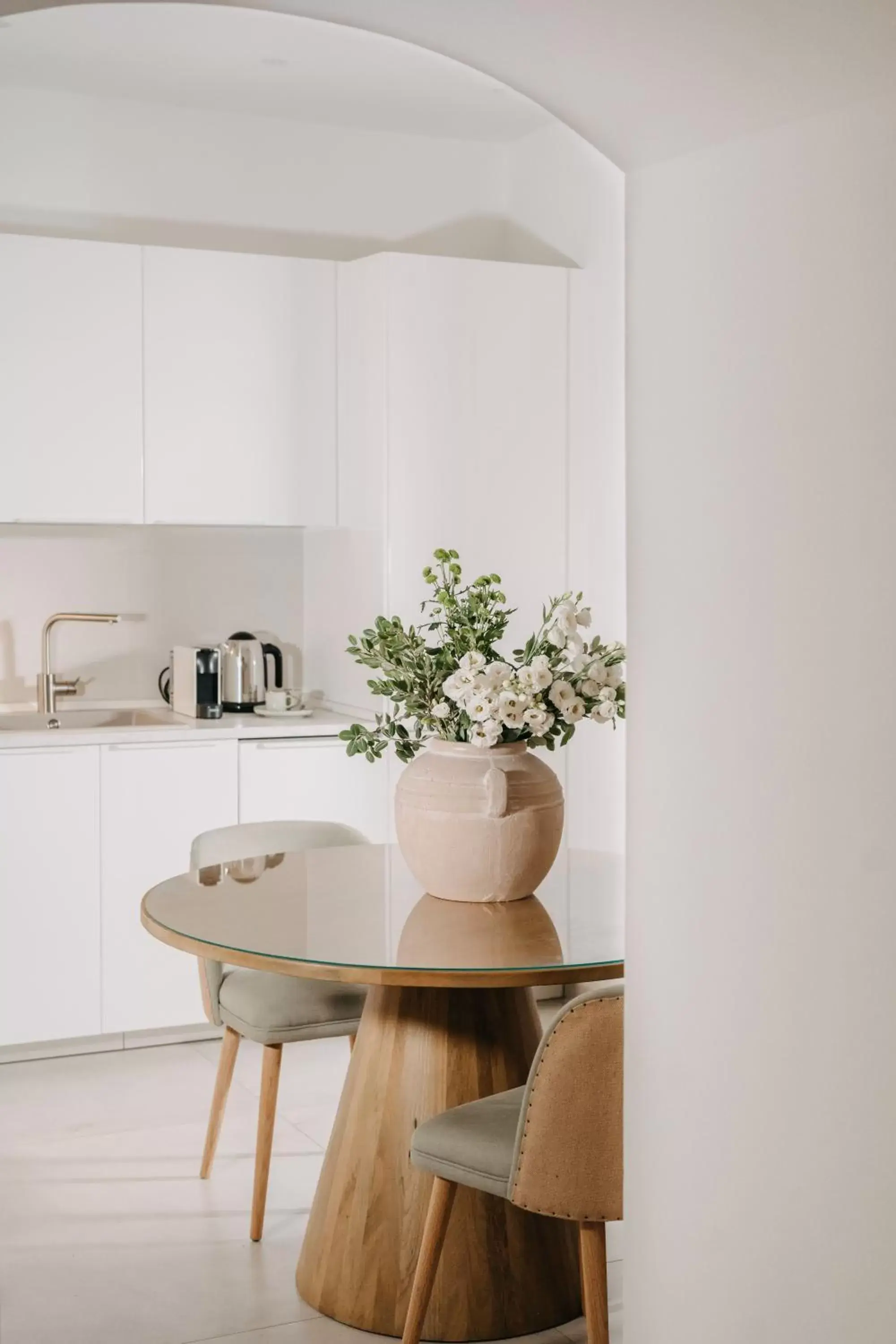 Kitchen/Kitchenette in Palazzo Natoli Boutique Hotel