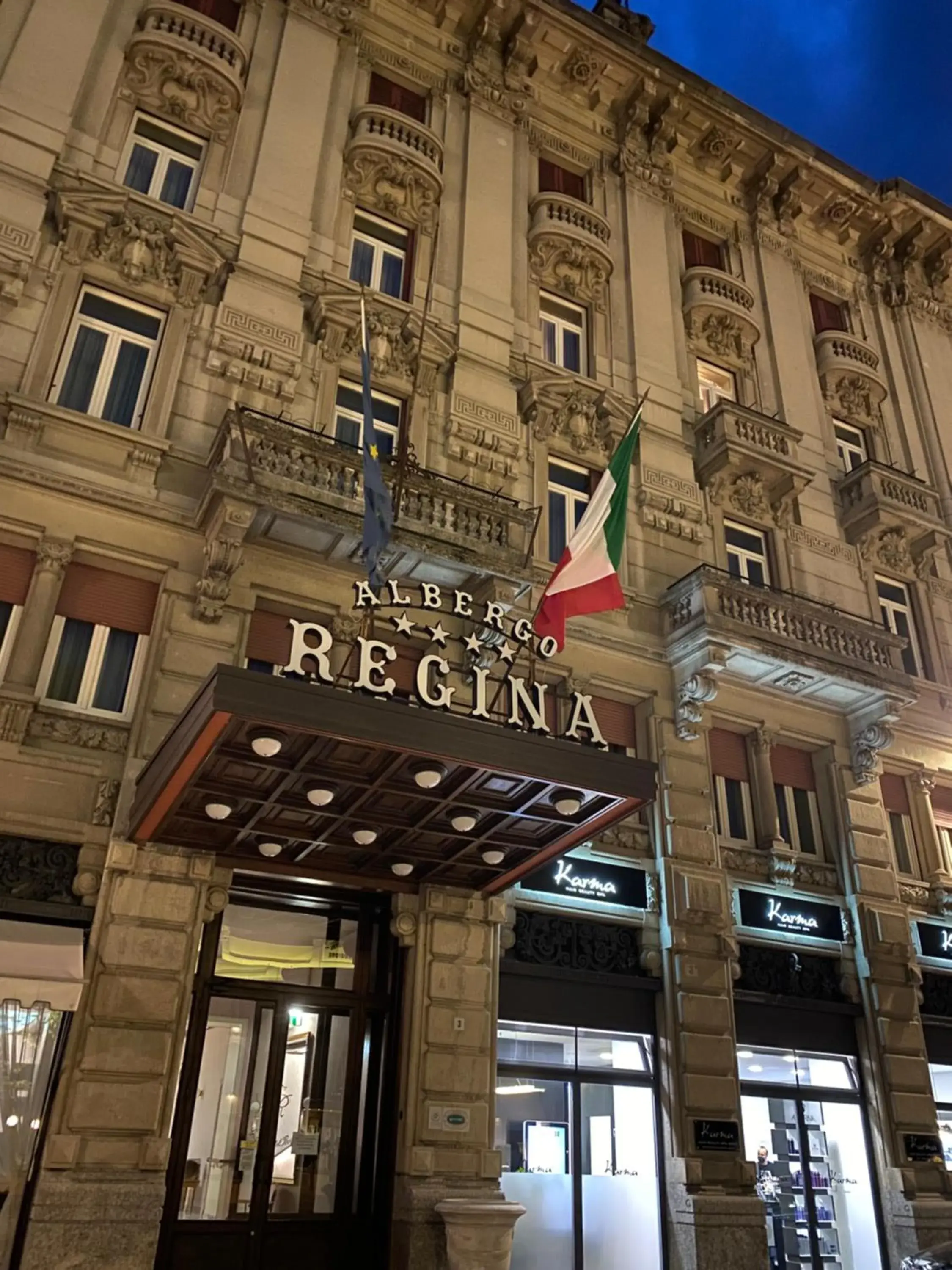 Property Building in Grand Hotel Regina Salsomaggiore