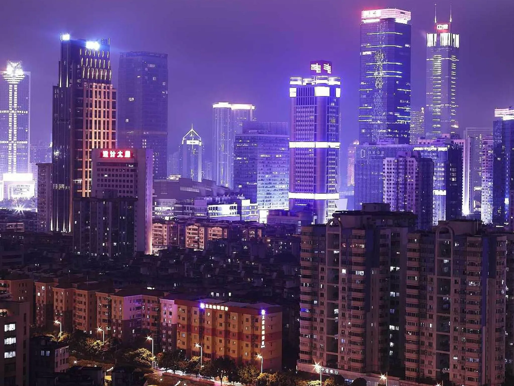 View (from property/room) in 广州丹顿行政公寓-珠江新城店