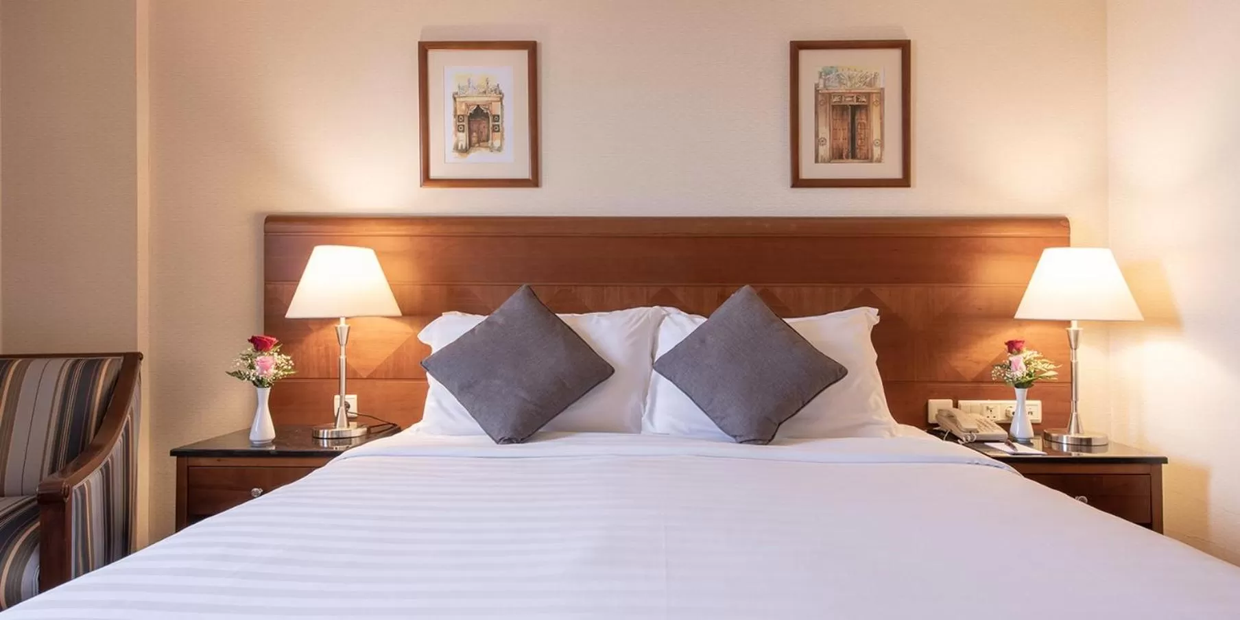 Photo of the whole room, Bed in Crowne Plaza Riyadh Palace by IHG