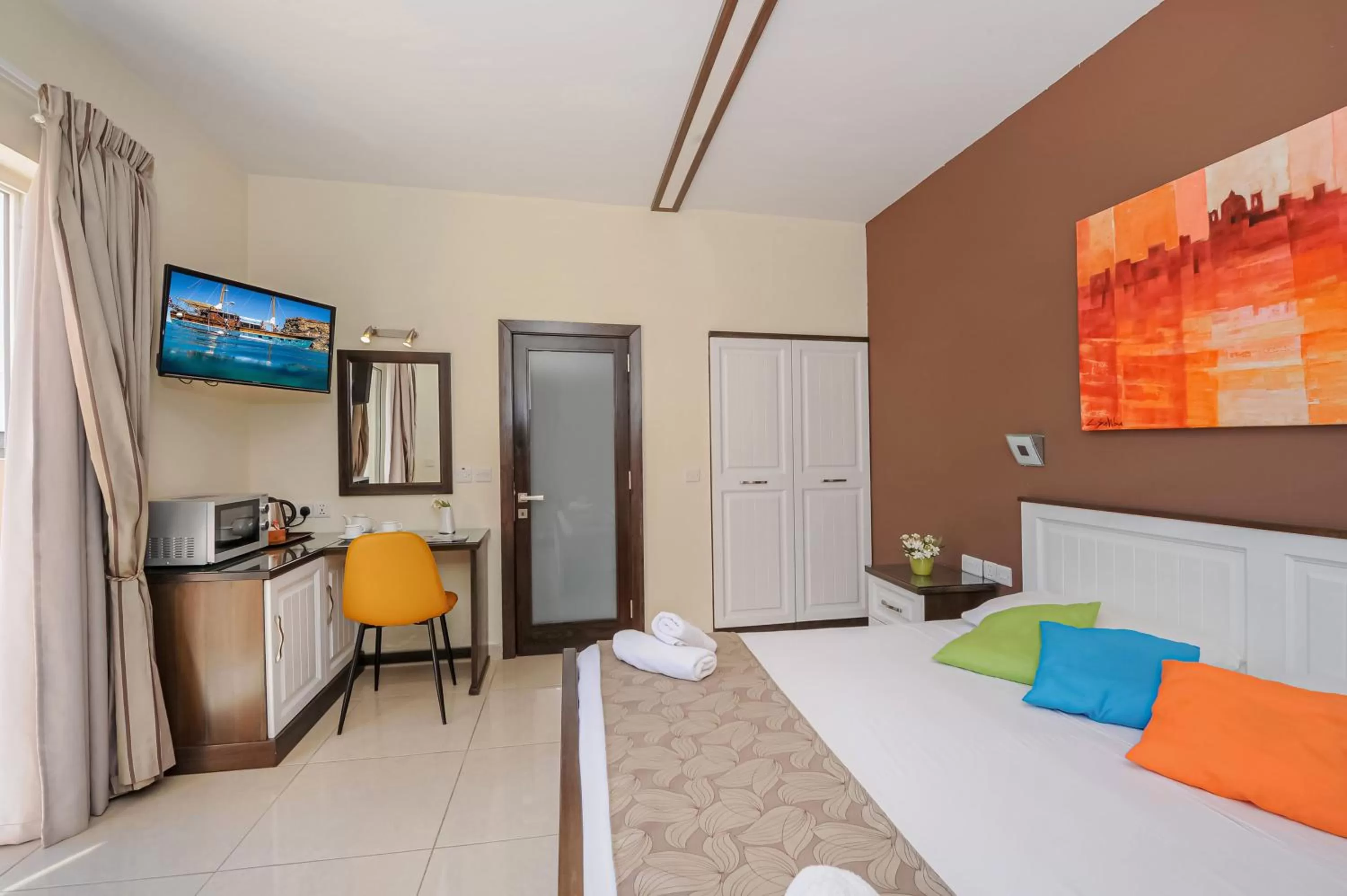 Photo of the whole room, Bed in Mariblu Hotel