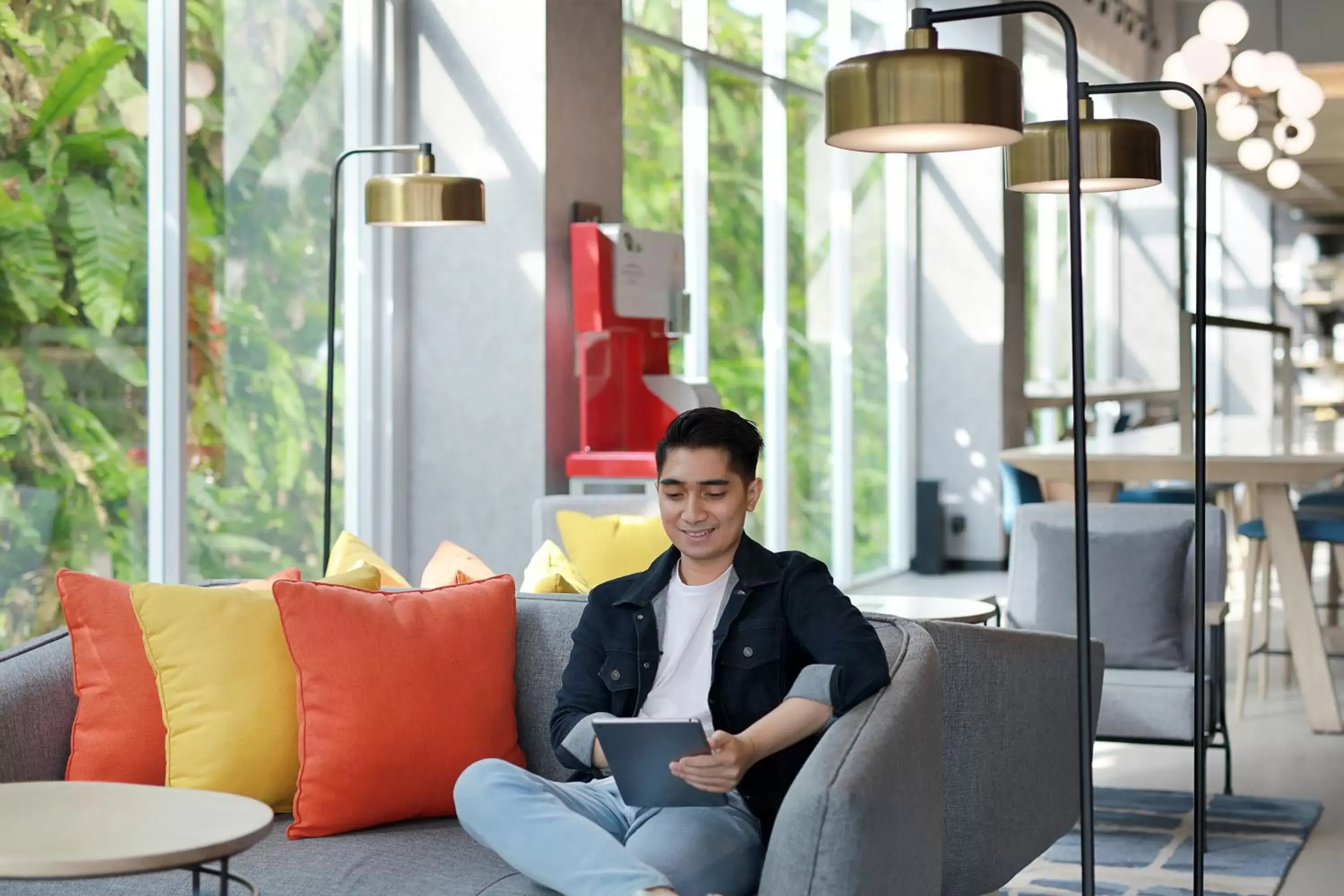 Lobby or reception in Ibis Samarinda Lobby or reception in Ibis Samarinda