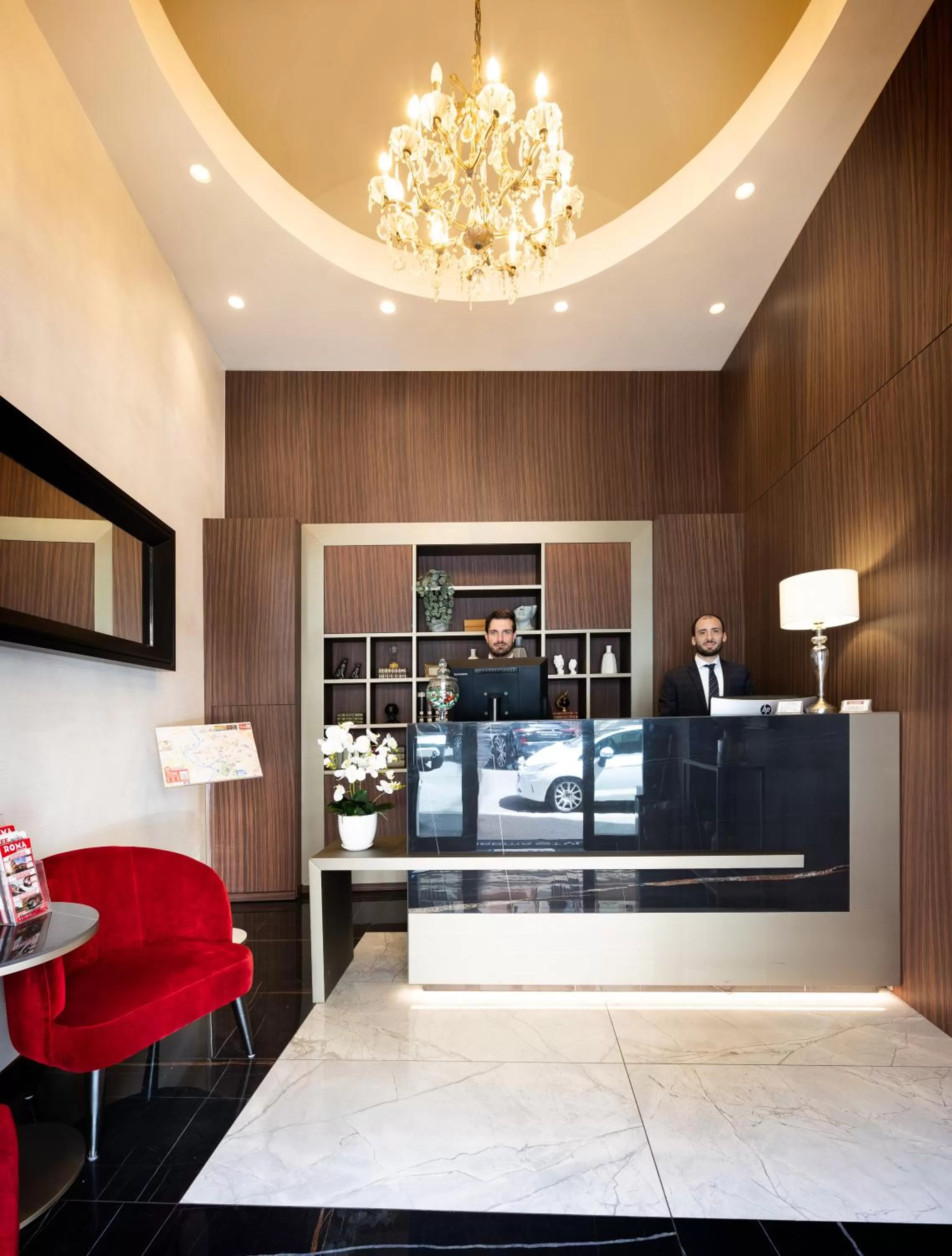 Lobby or reception, Kitchen/Kitchenette in Dharma Style Hotel & Spa