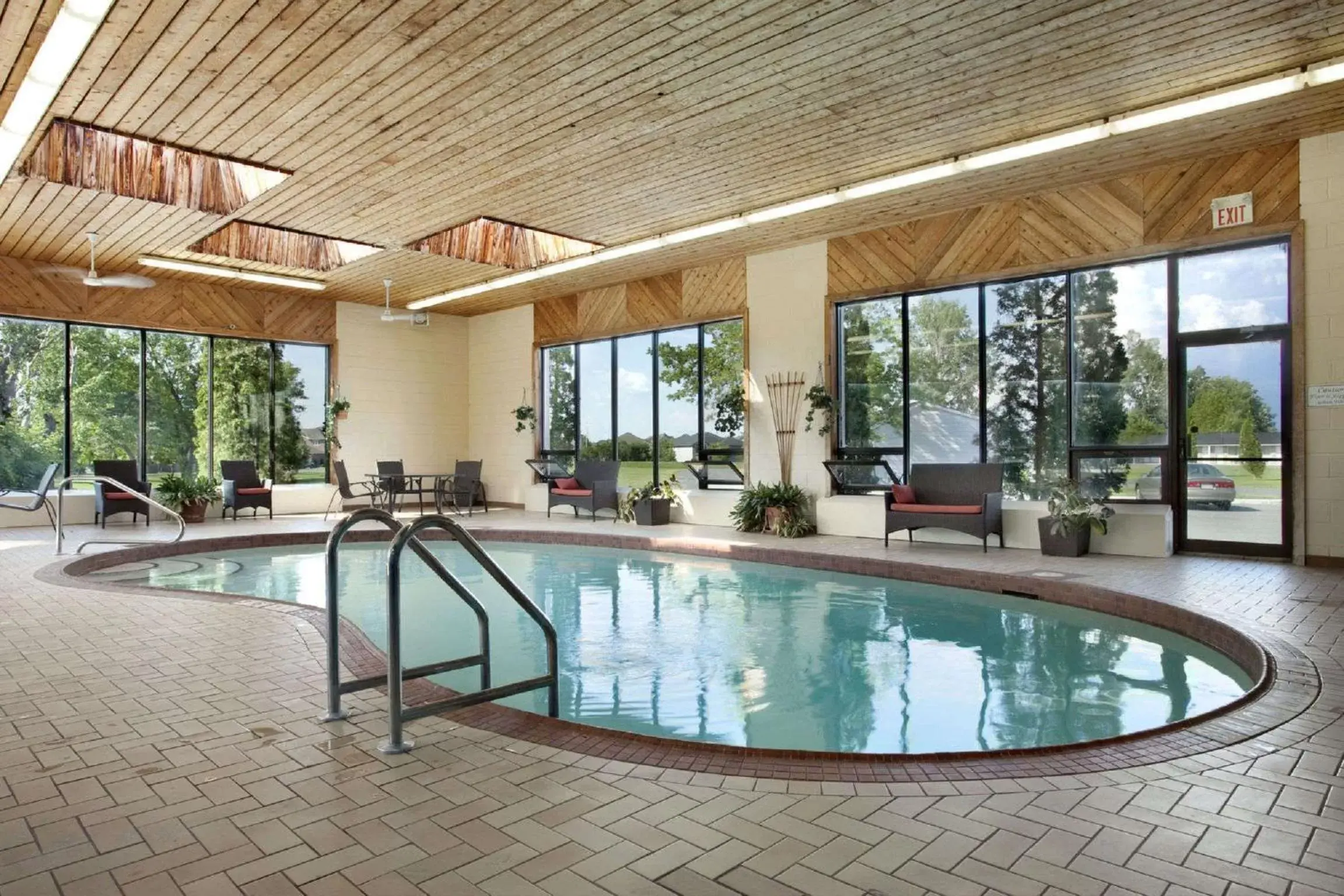 Swimming Pool in Travelodge Hotel by Wyndham Kingston Lasalle