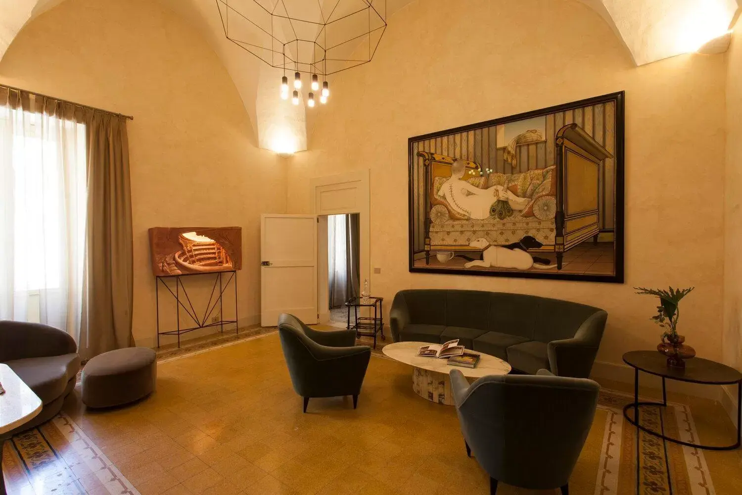 Property building, Seating Area in Palazzo Maresgallo Suites & SPA