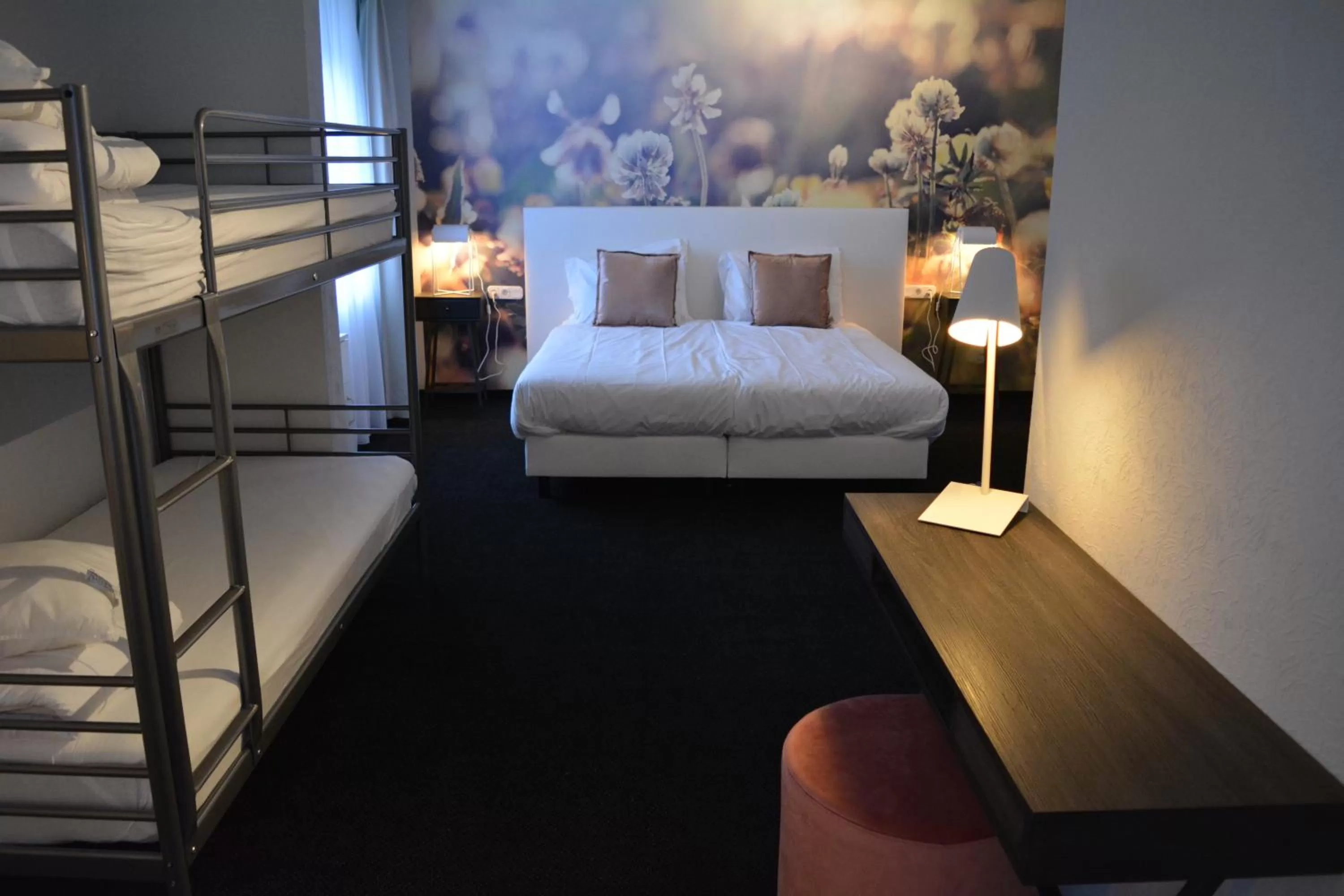 Bed in Hotel Herrloh