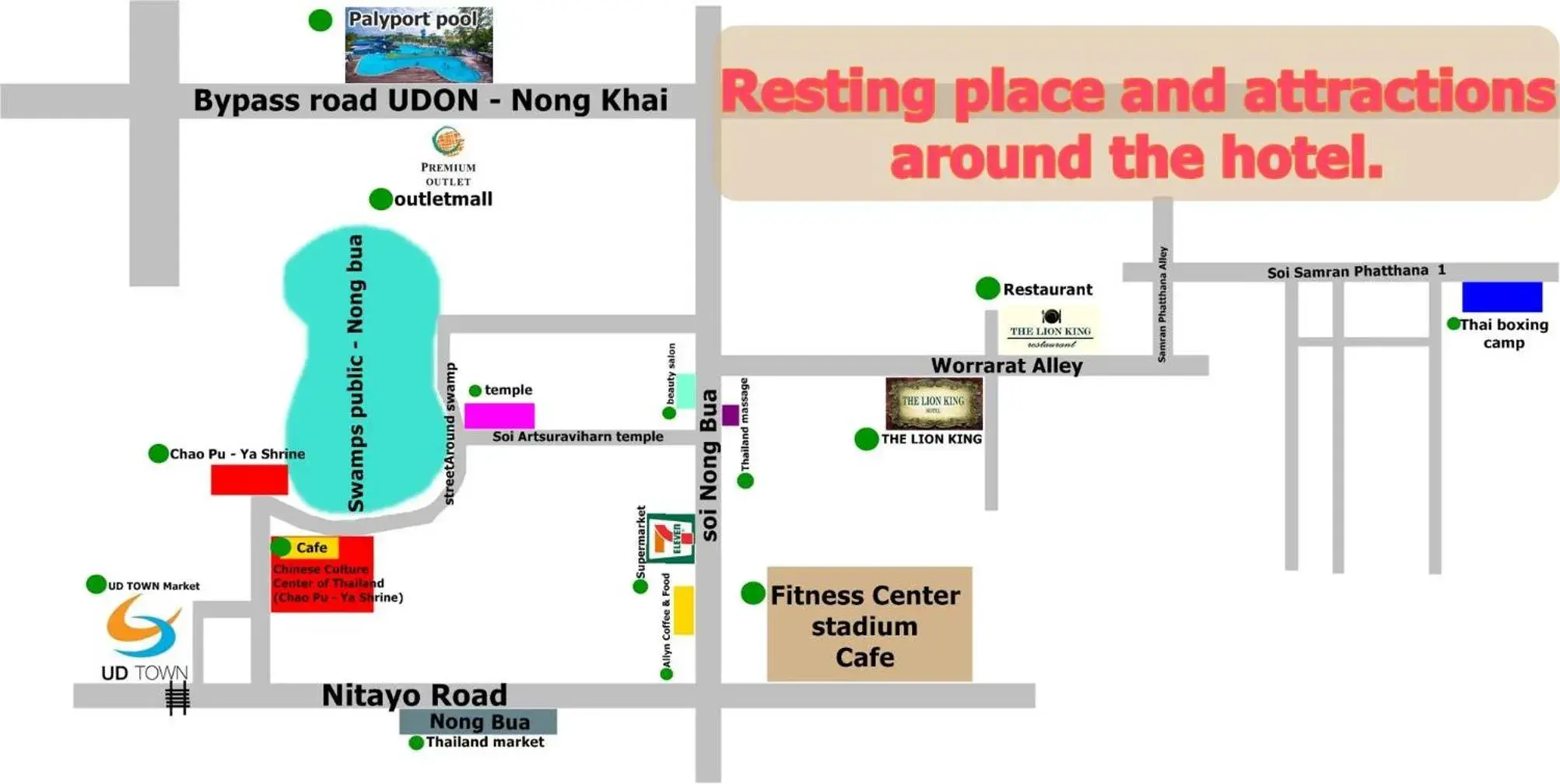 Floor Plan in The Lion King Hotel Udonthani