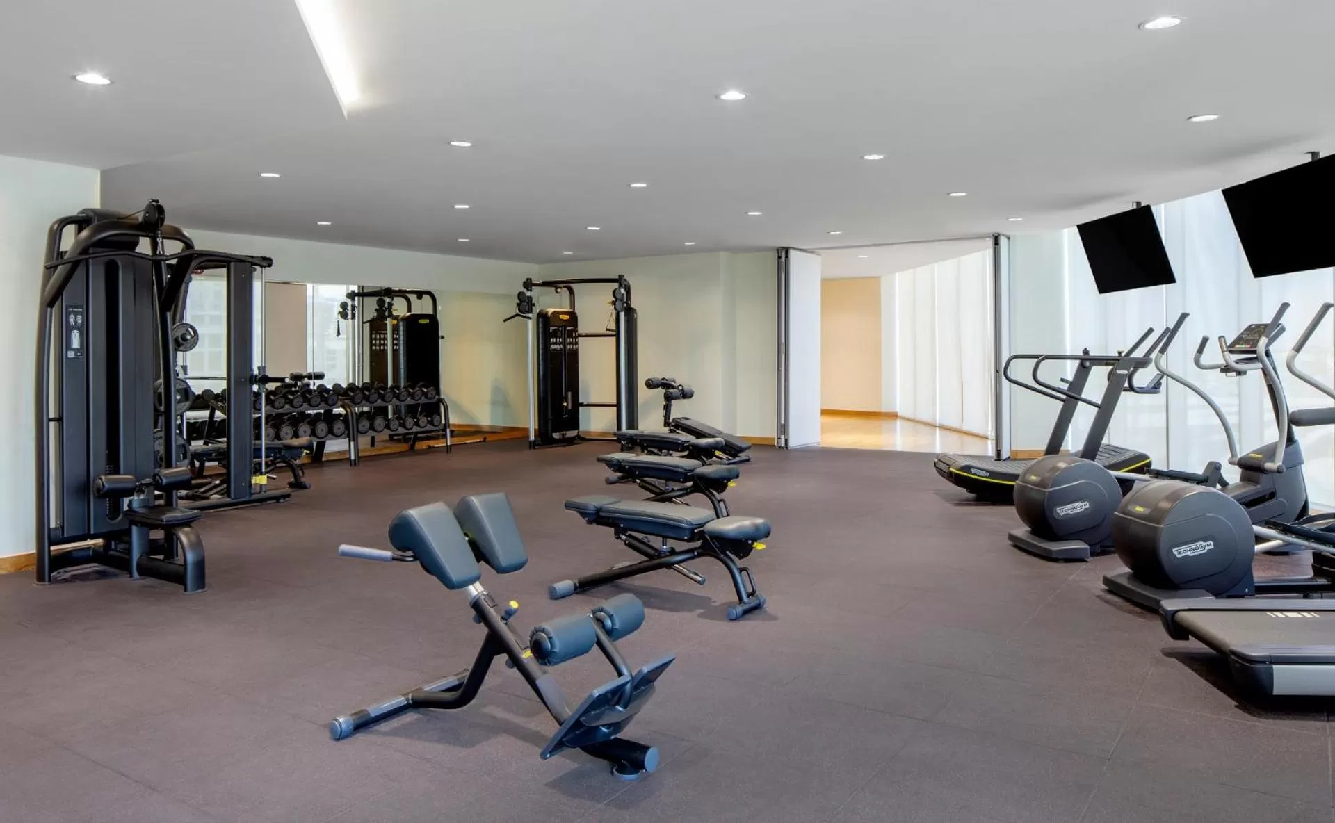 Fitness centre/facilities in Avani Plus Palm View Dubai Hotel & Suites