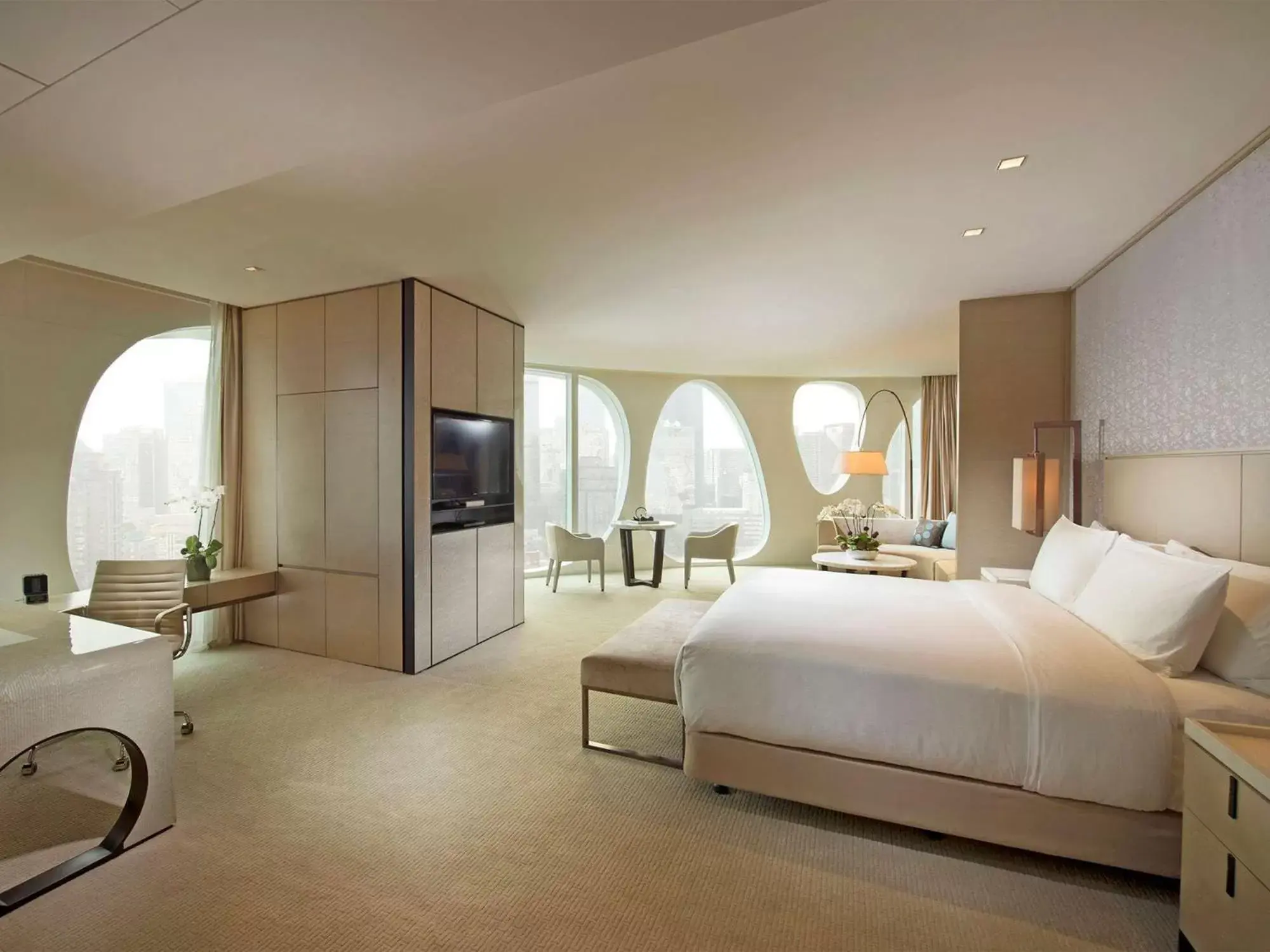 Bedroom in Conrad Beijing