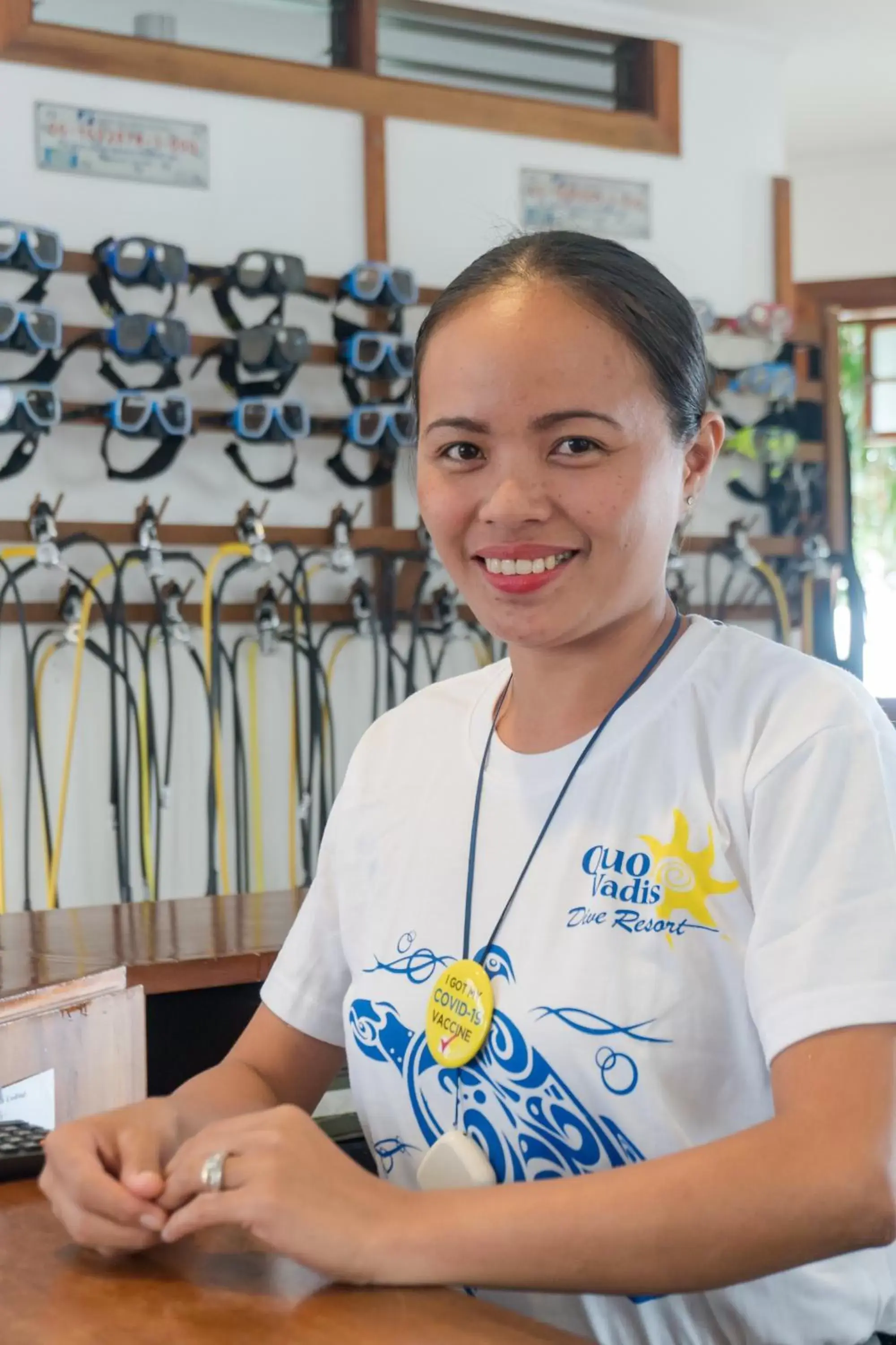 Diving, Staff in Quo Vadis Dive Resort