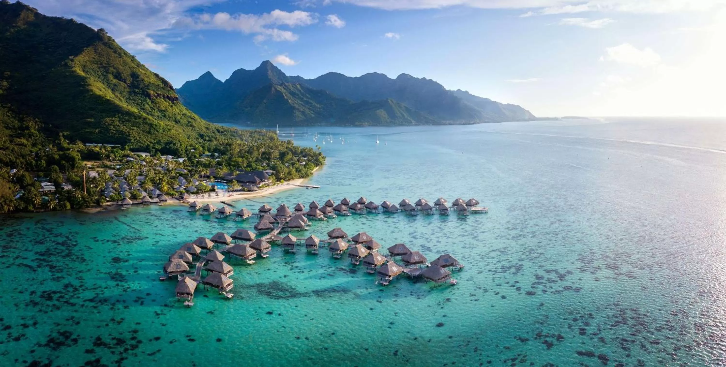 Property building in Hilton Moorea Lagoon Resort & Spa