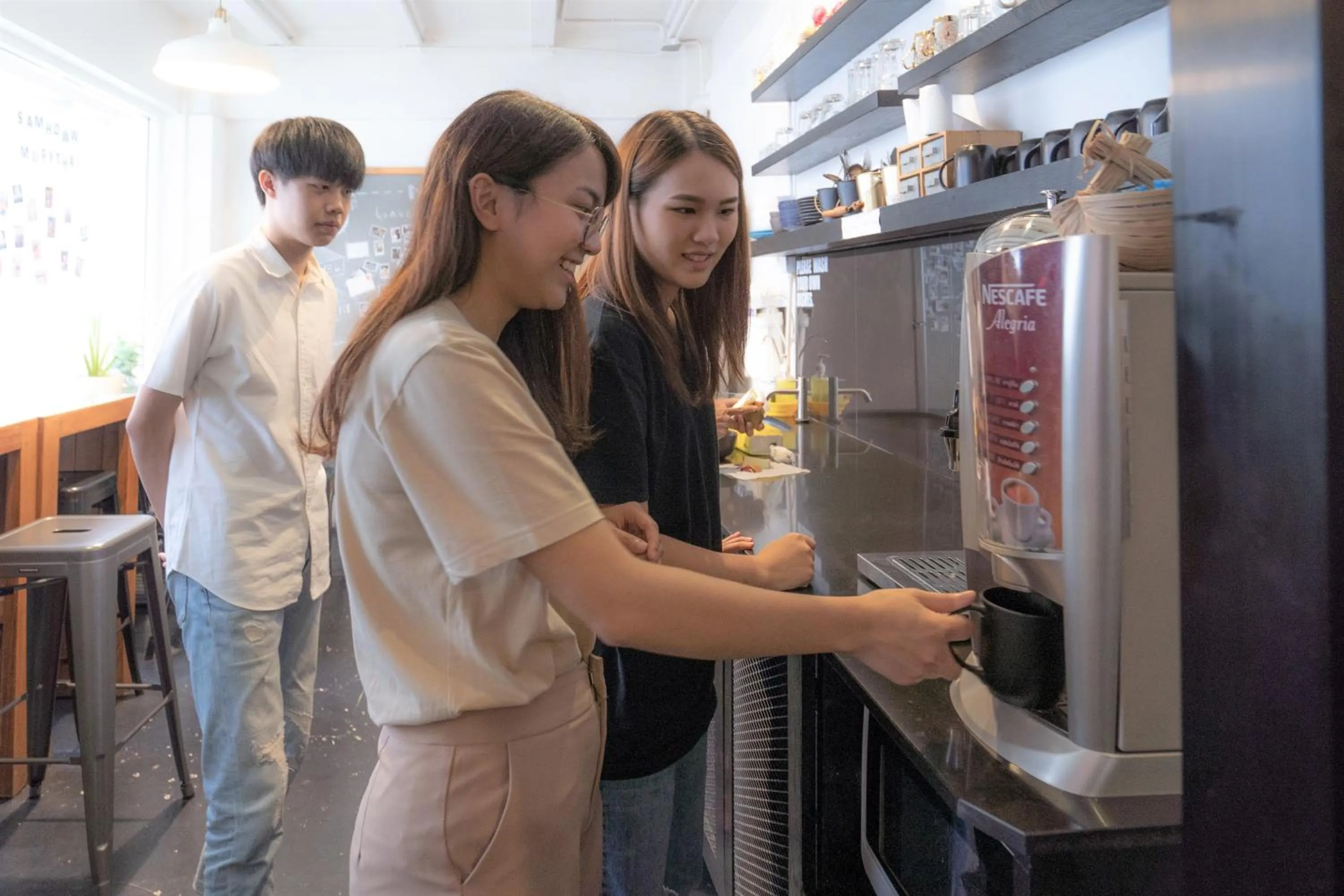 Coffee/tea facilities in 3Howw Hostel @ Sukhumvit 21