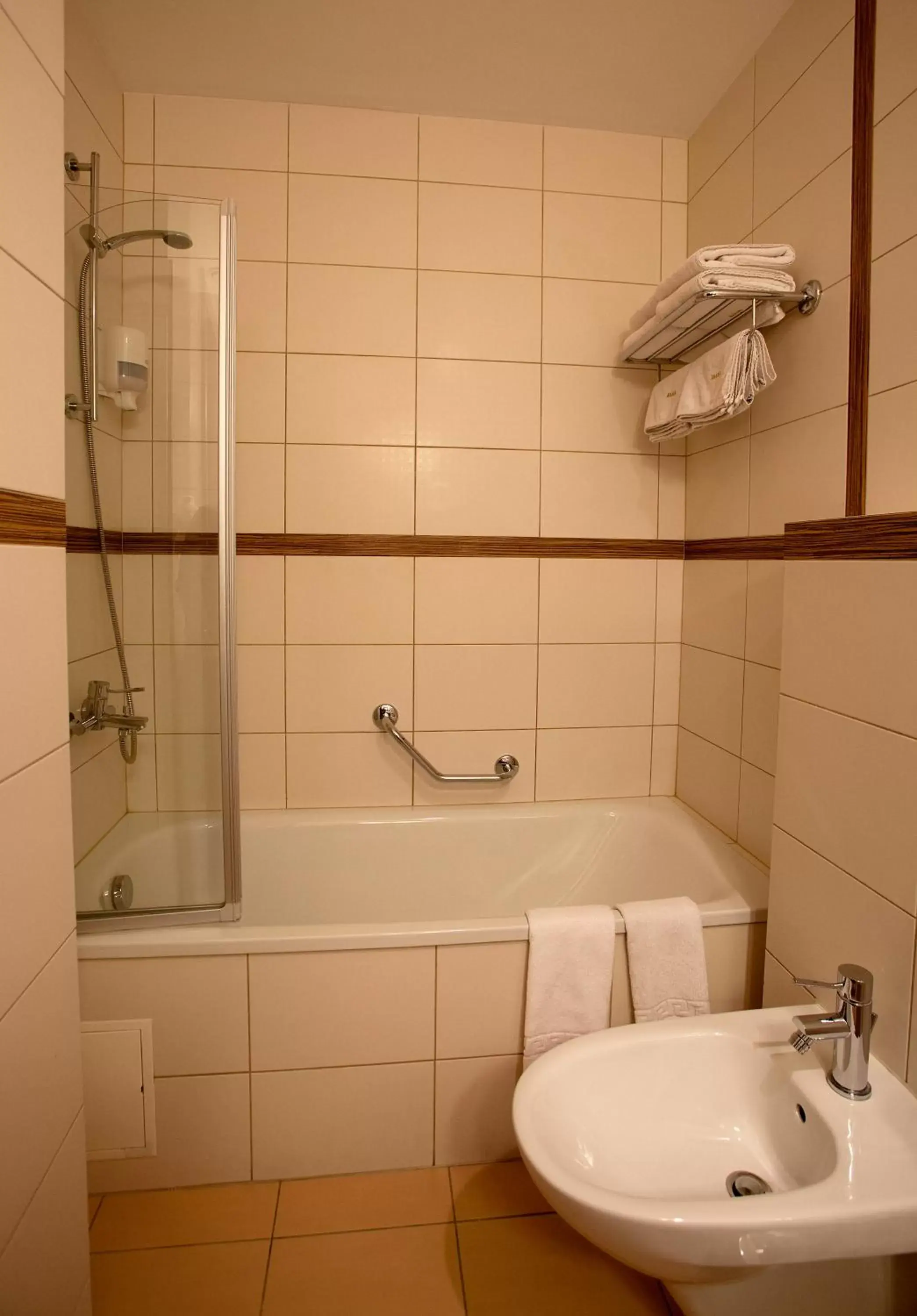 Bathroom in Ararat All Suites Hotel Klaipeda