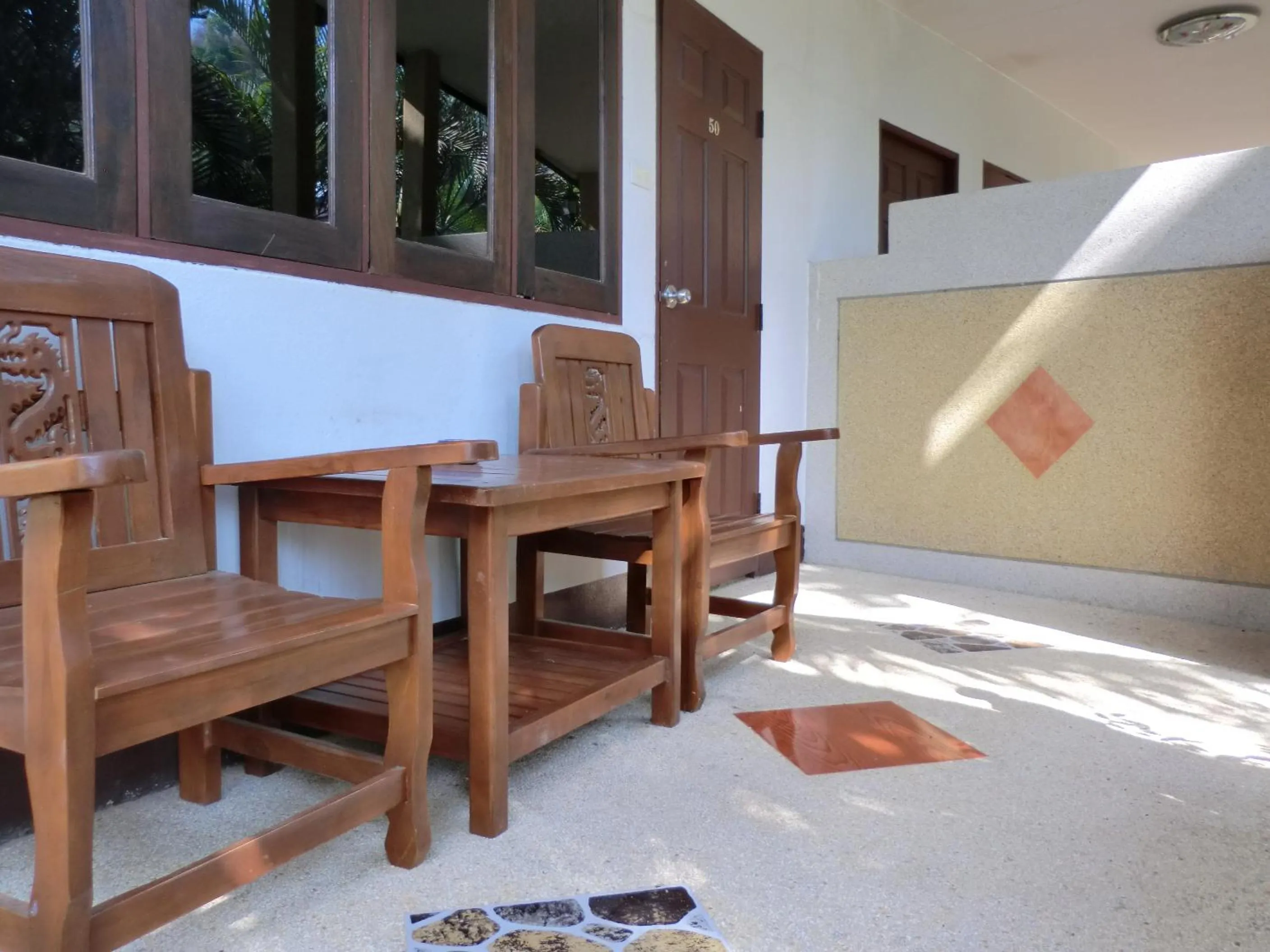 Patio in The Krabi Forest Homestay