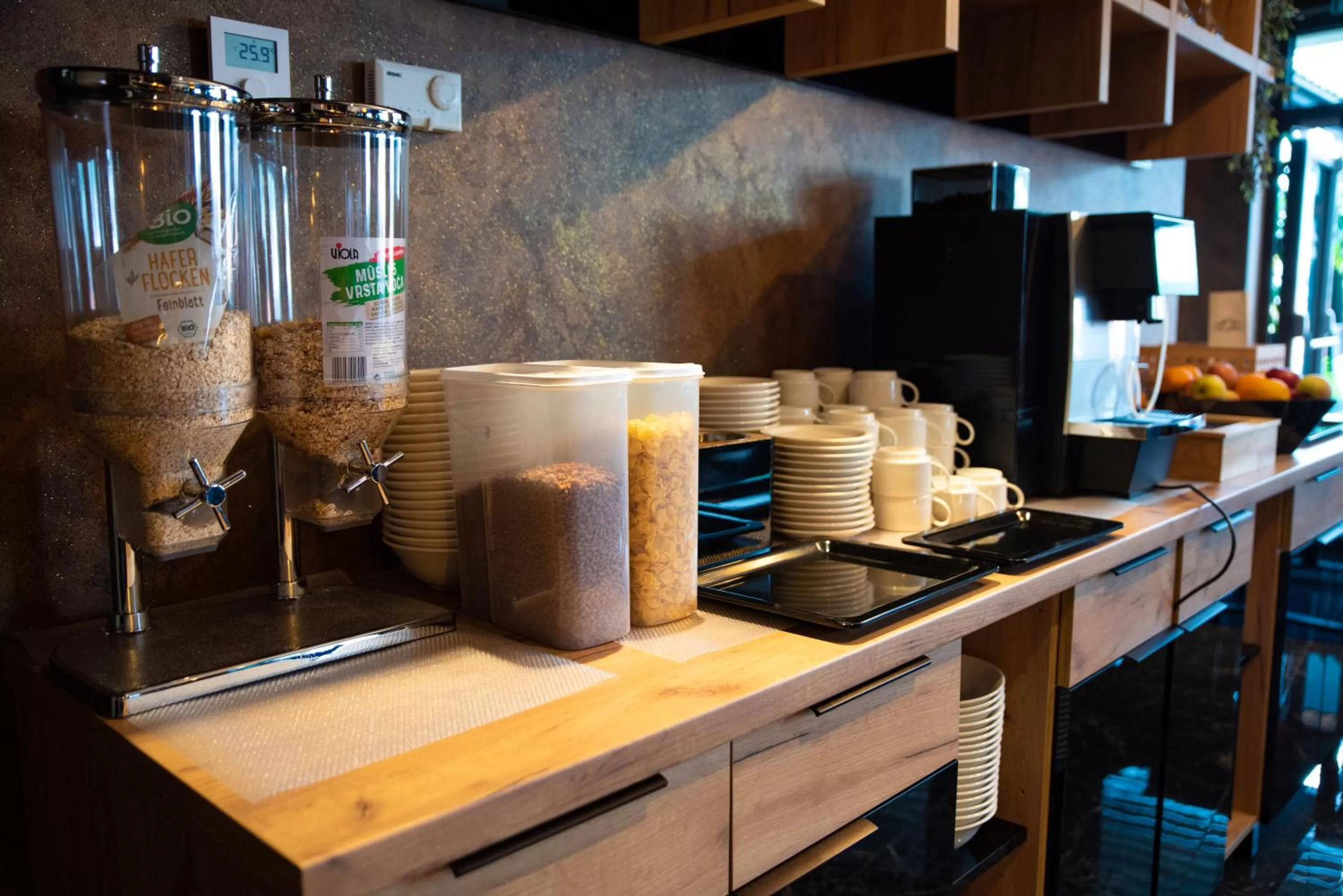 Breakfast in Hotel Meduza