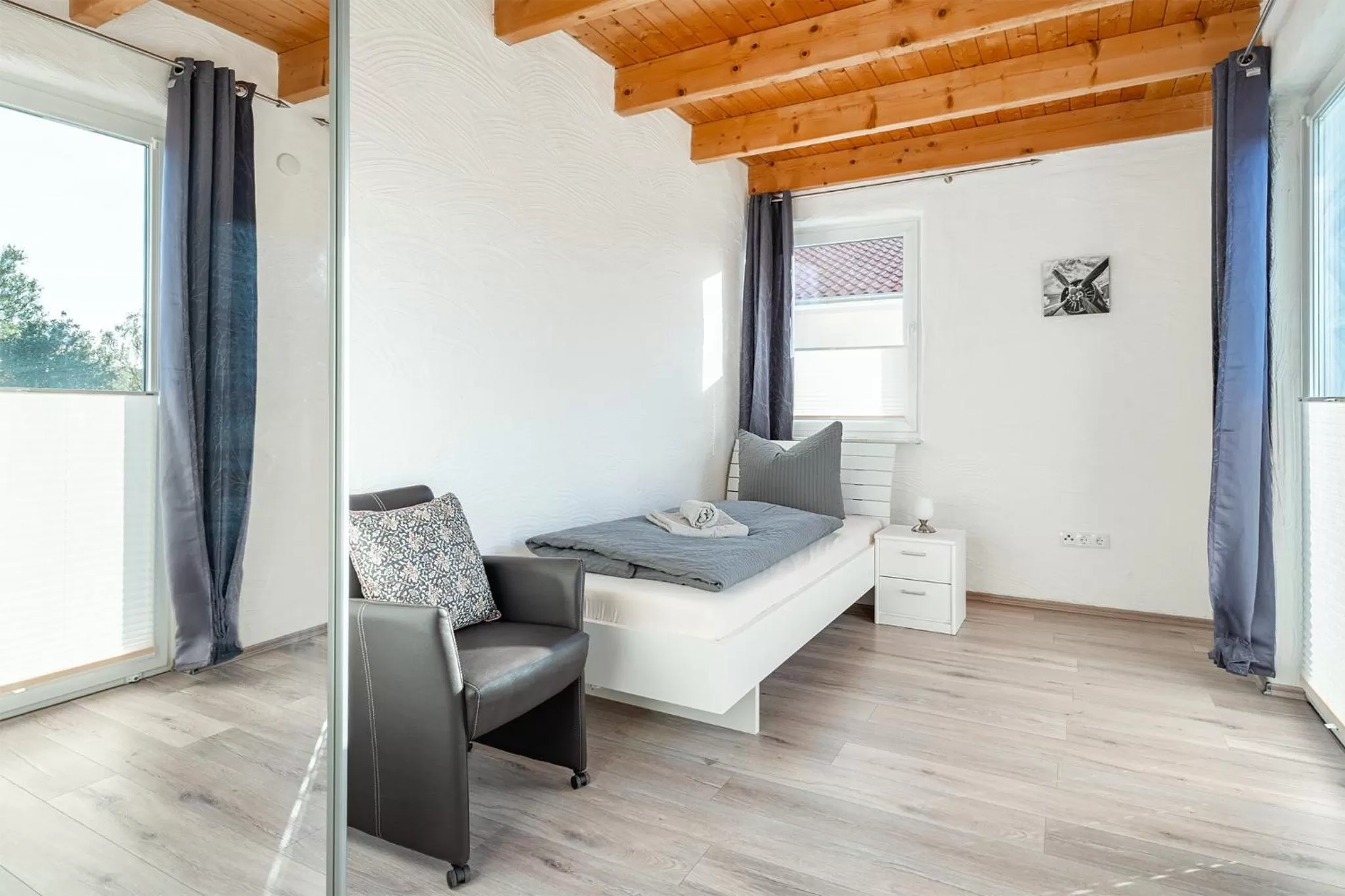 Bedroom in Villa Moorstern am Badesee Tannenhausen