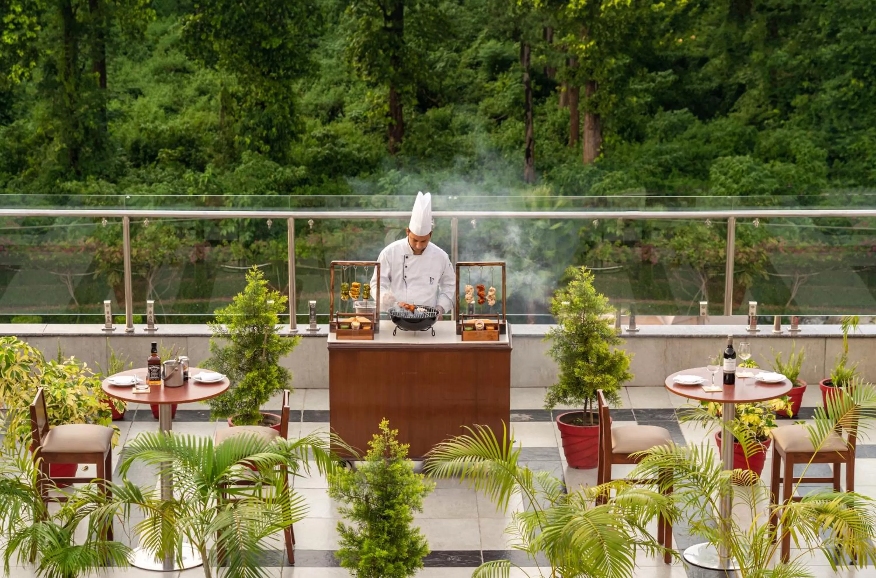 BBQ facilities in LP Vilas