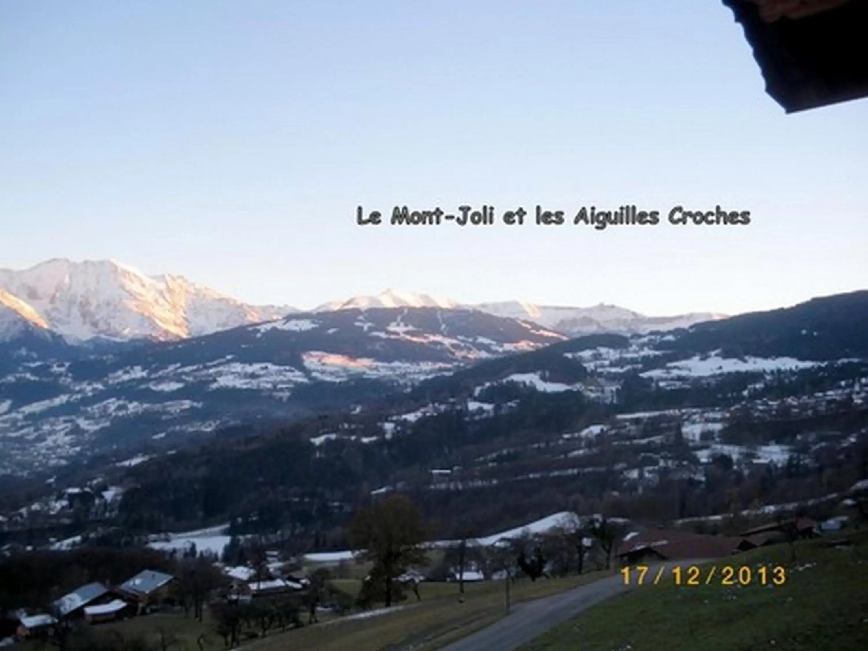 Winter, Mountain View in Chambres d'hôtes les Terrasses de Varme