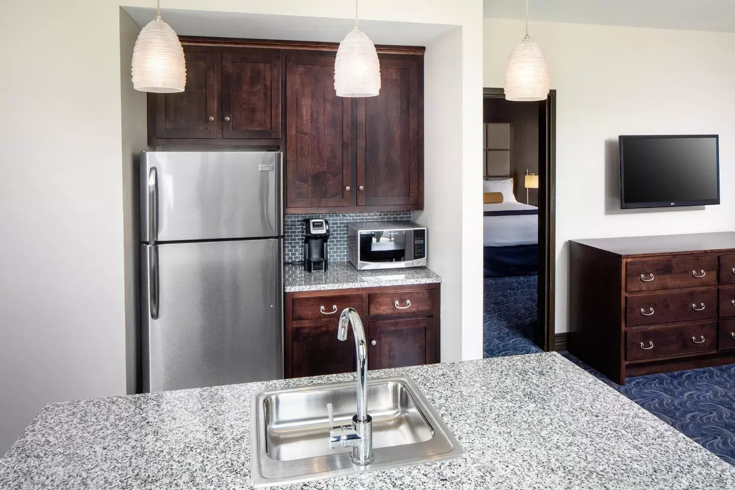 Kitchen or kitchenette, Kitchen/Kitchenette in Kent State University Hotel and Conference Center