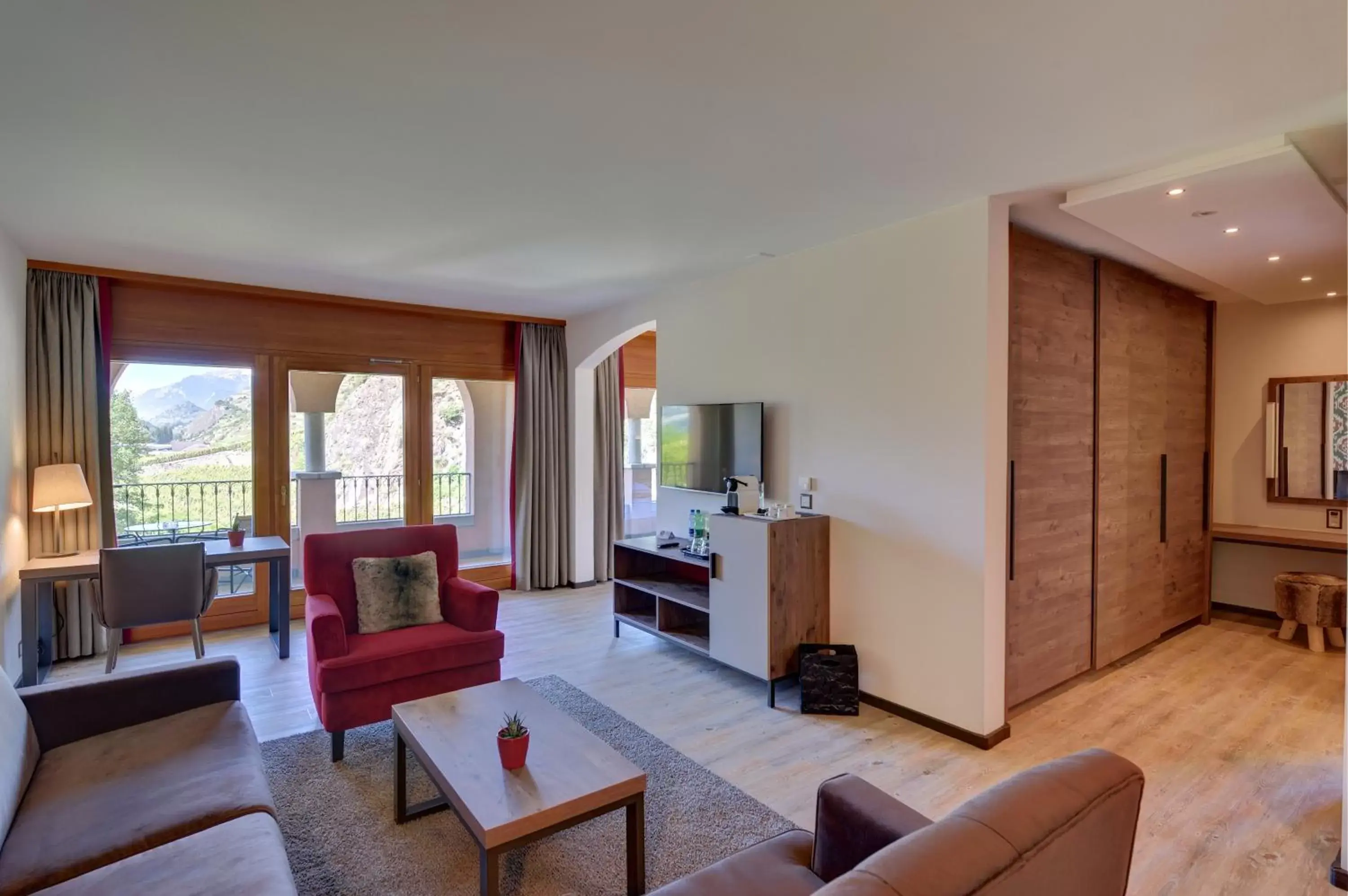 Living room, Seating Area in Hôtel des Vignes