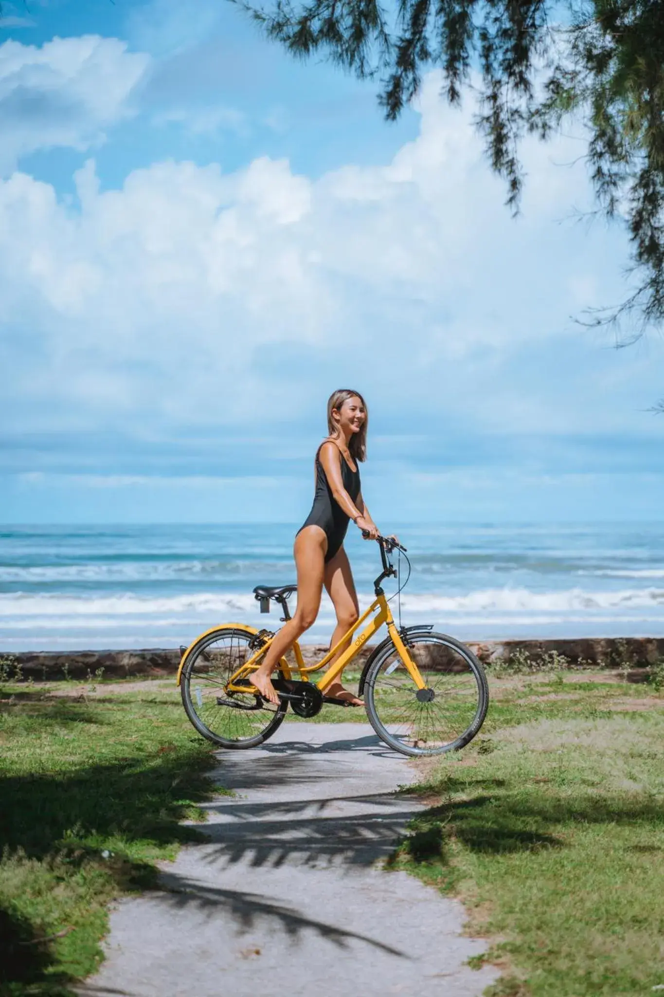 Cycling in Chaolao Tosang Beach Hotel