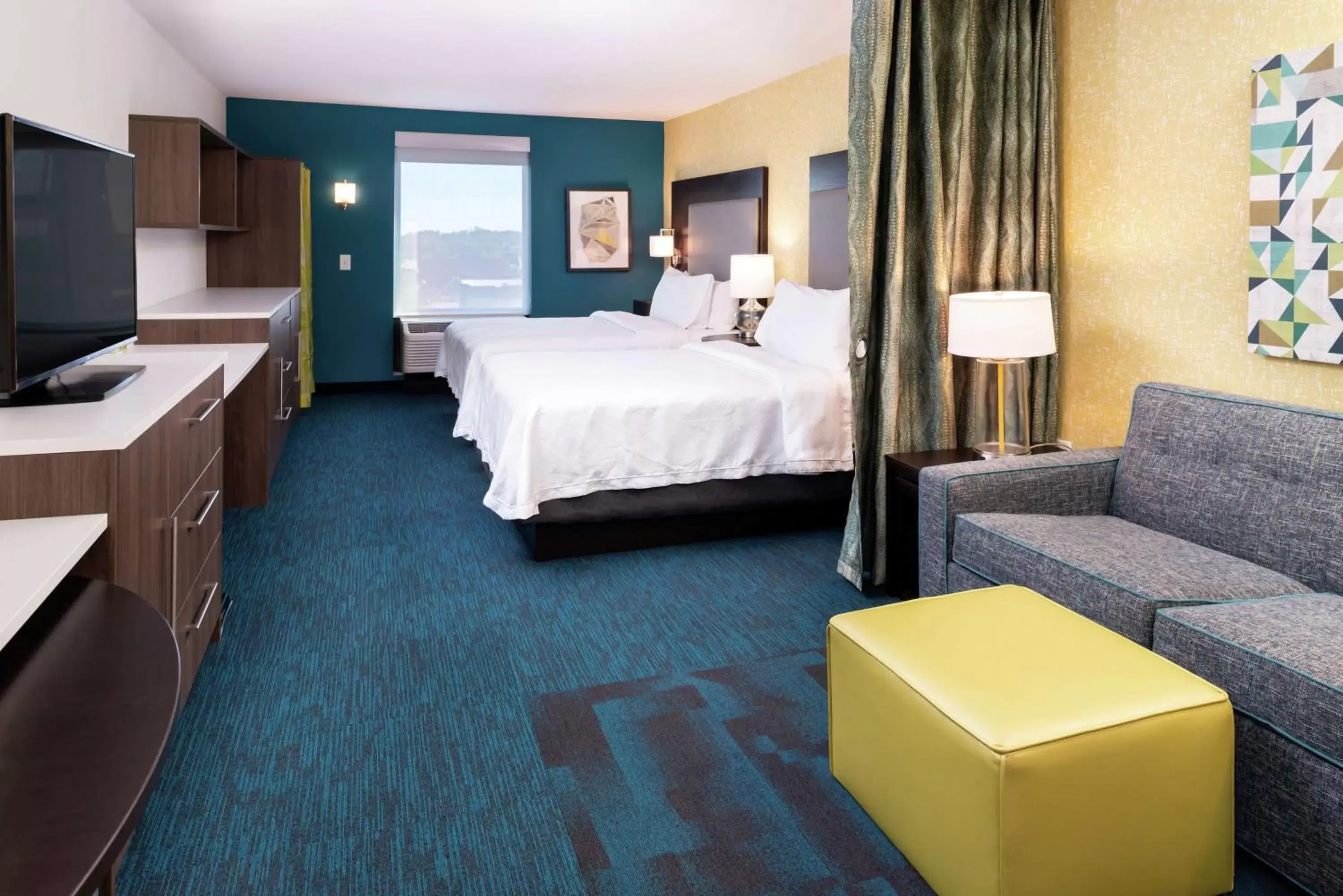 Bedroom, Bed in Home2 Suites by Hilton Columbia Downtown Bedroom, Bed in Home2 Suites by Hilton Columbia Downtown