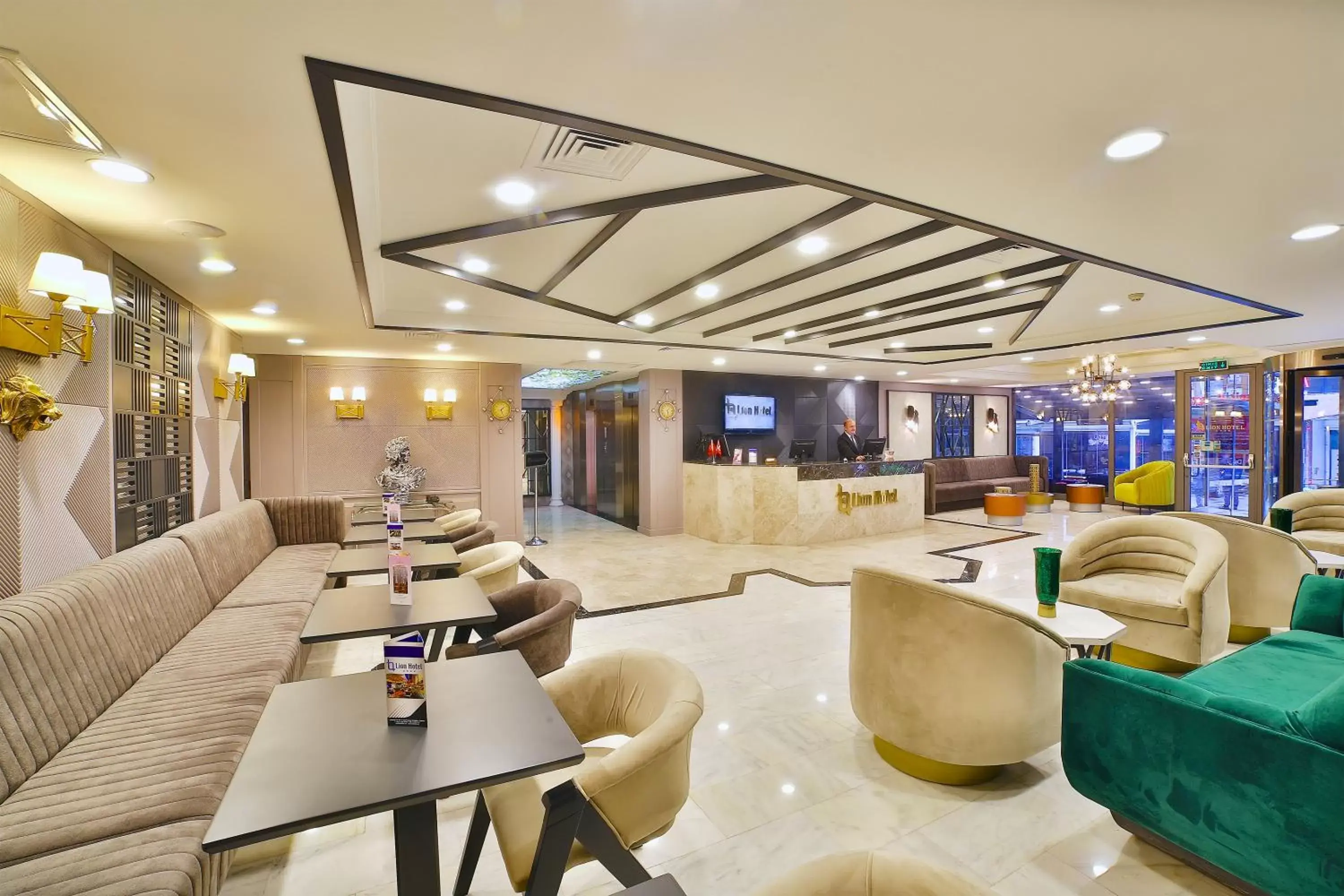 Facade/entrance, Lounge/Bar in Four Sides Taksim Lion Hotel&Spa