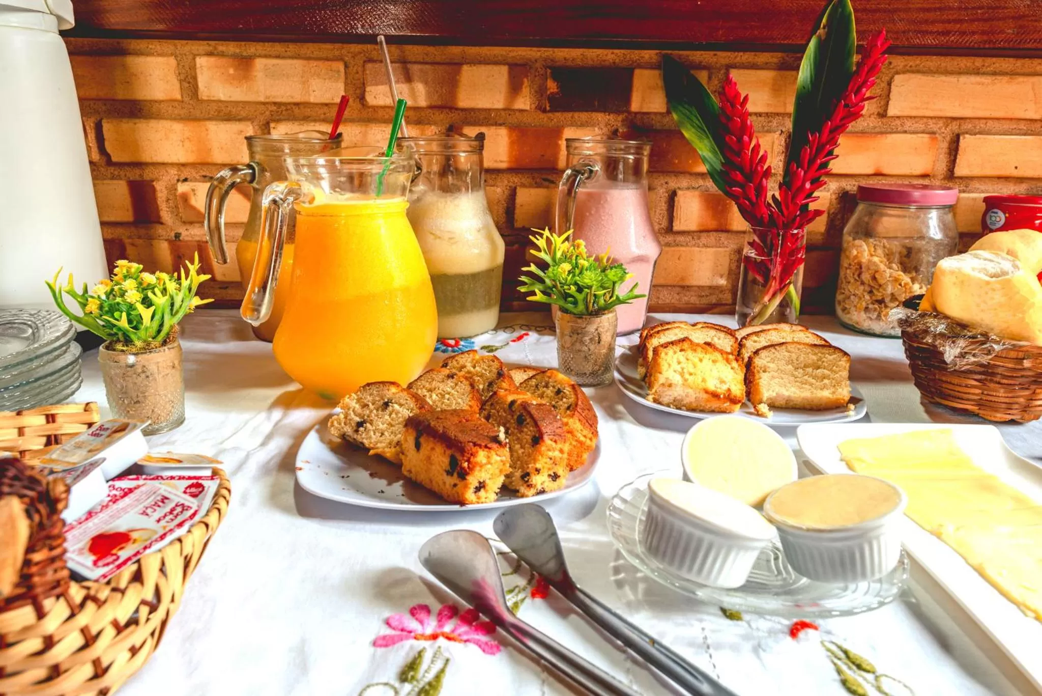 Breakfast in Suítes Casa do Barão