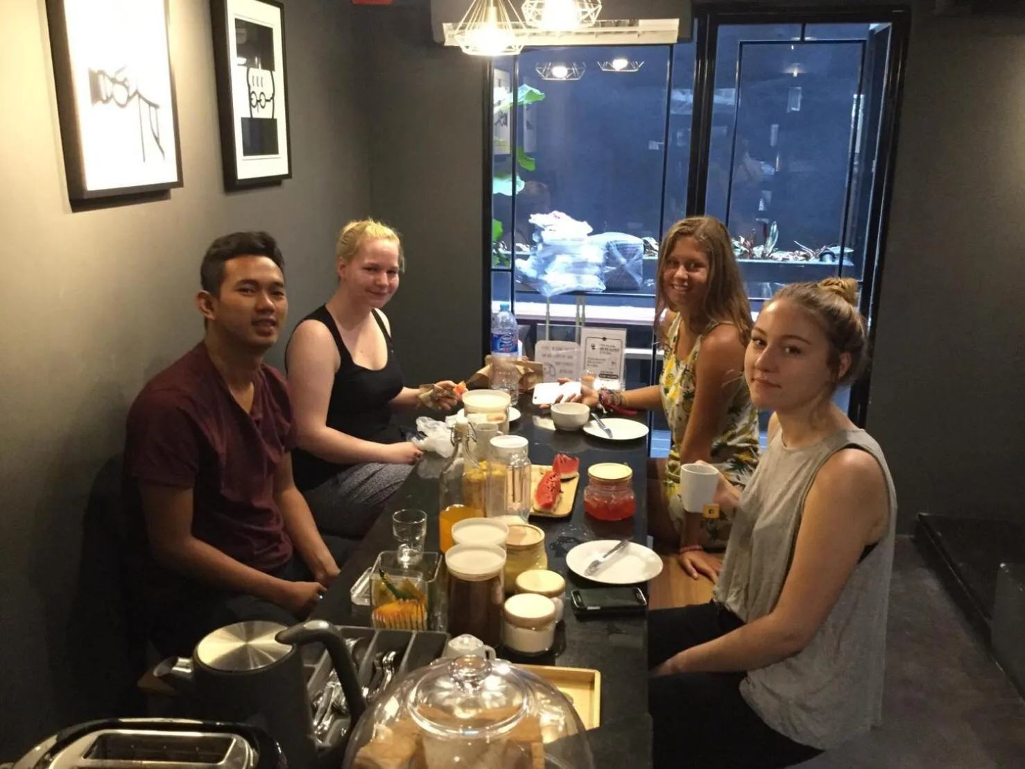 Breakfast in Bed One Block Hostel