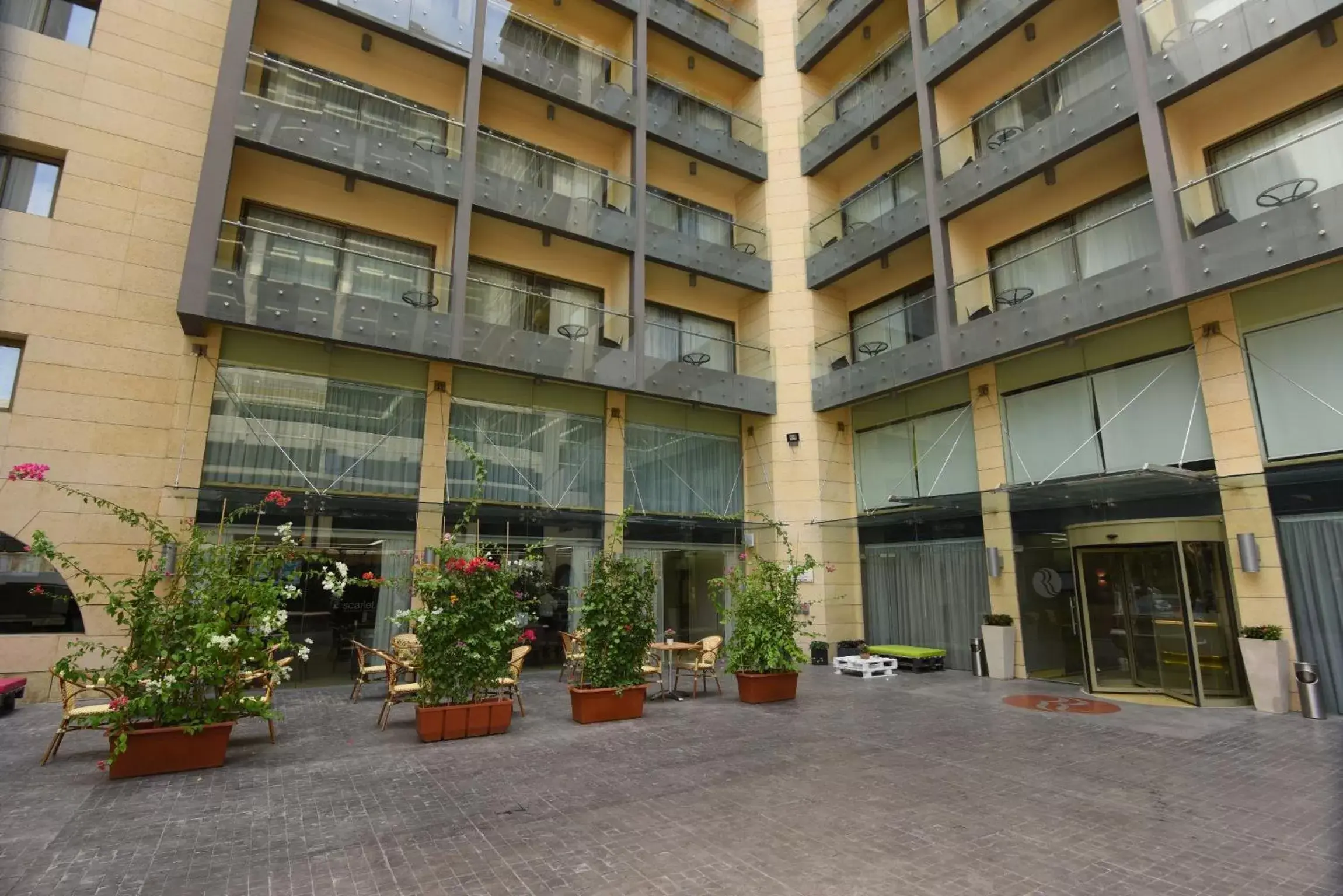 Property building, Patio/Outdoor Area in Ramada by Wyndham Downtown Beirut