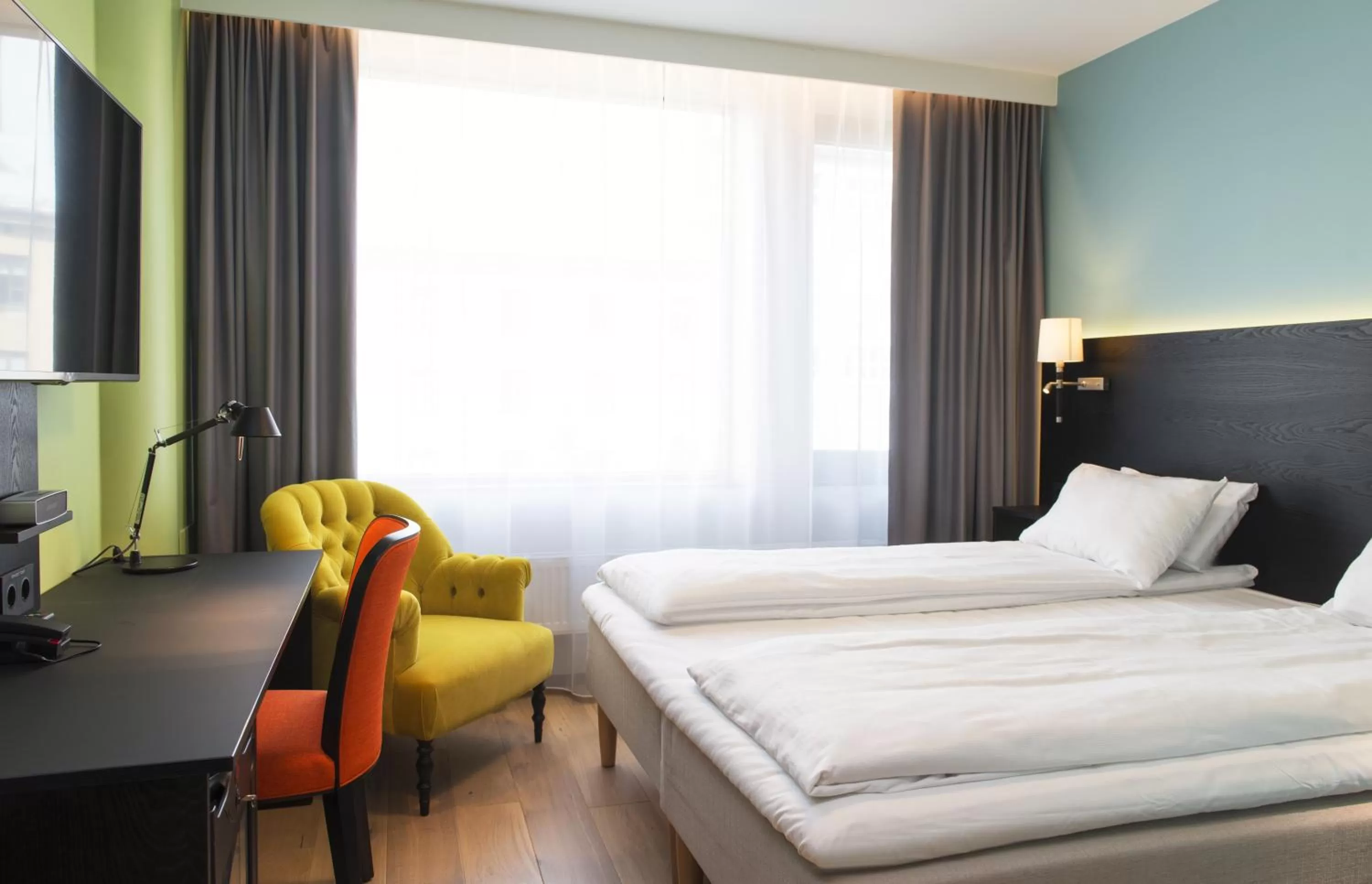 Bed in Thon Hotel Vika Atrium