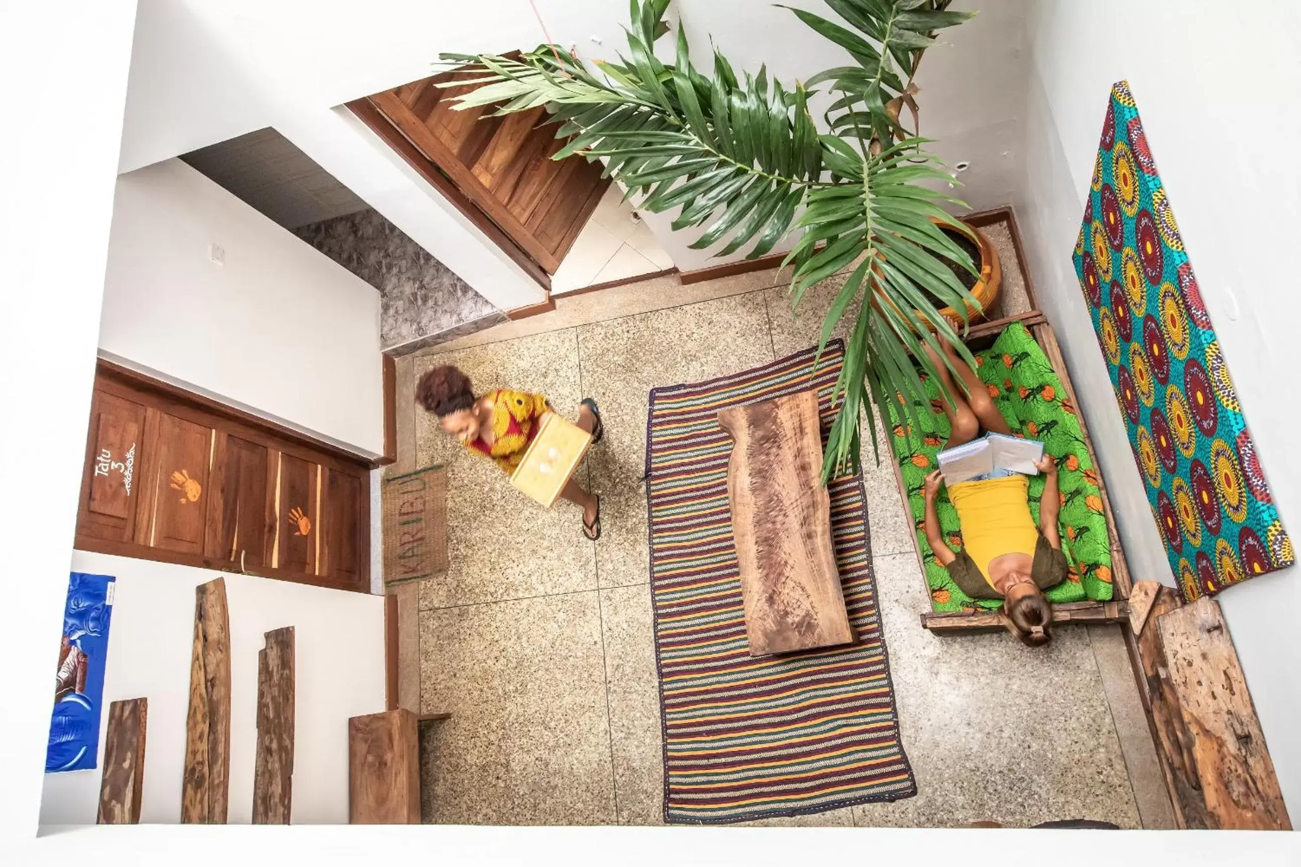 Lobby or reception in Shoki Shoki Hotel Stone Town Lobby or reception in Shoki Shoki Hotel Stone Town