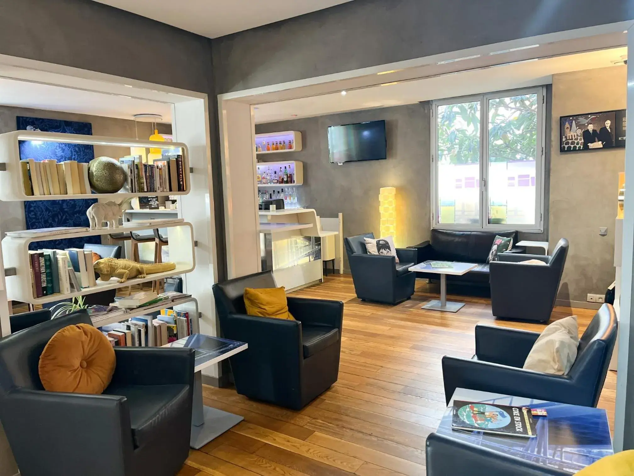 Living room, Lounge/Bar in ibis Styles Paris Tolbiac Bibliotheque