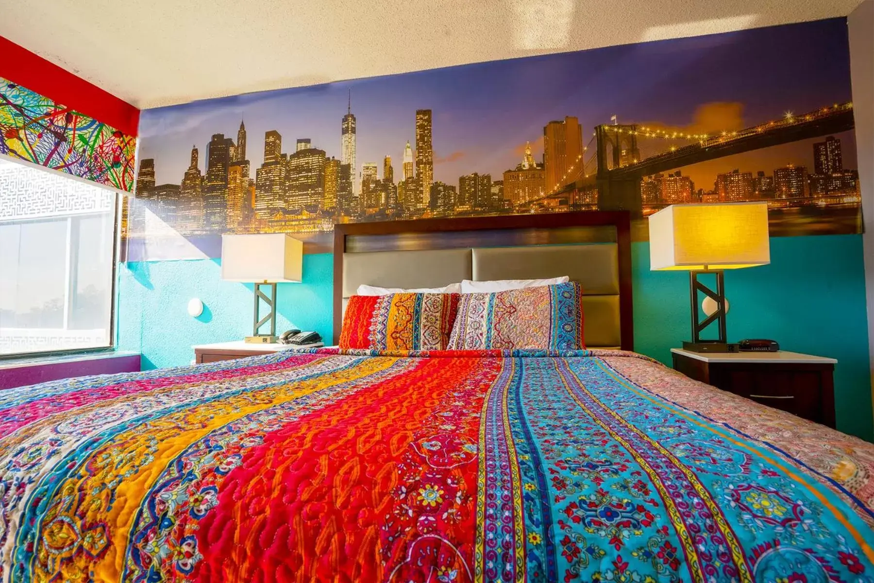 Bedroom, Bed in Philly Inn & Suites