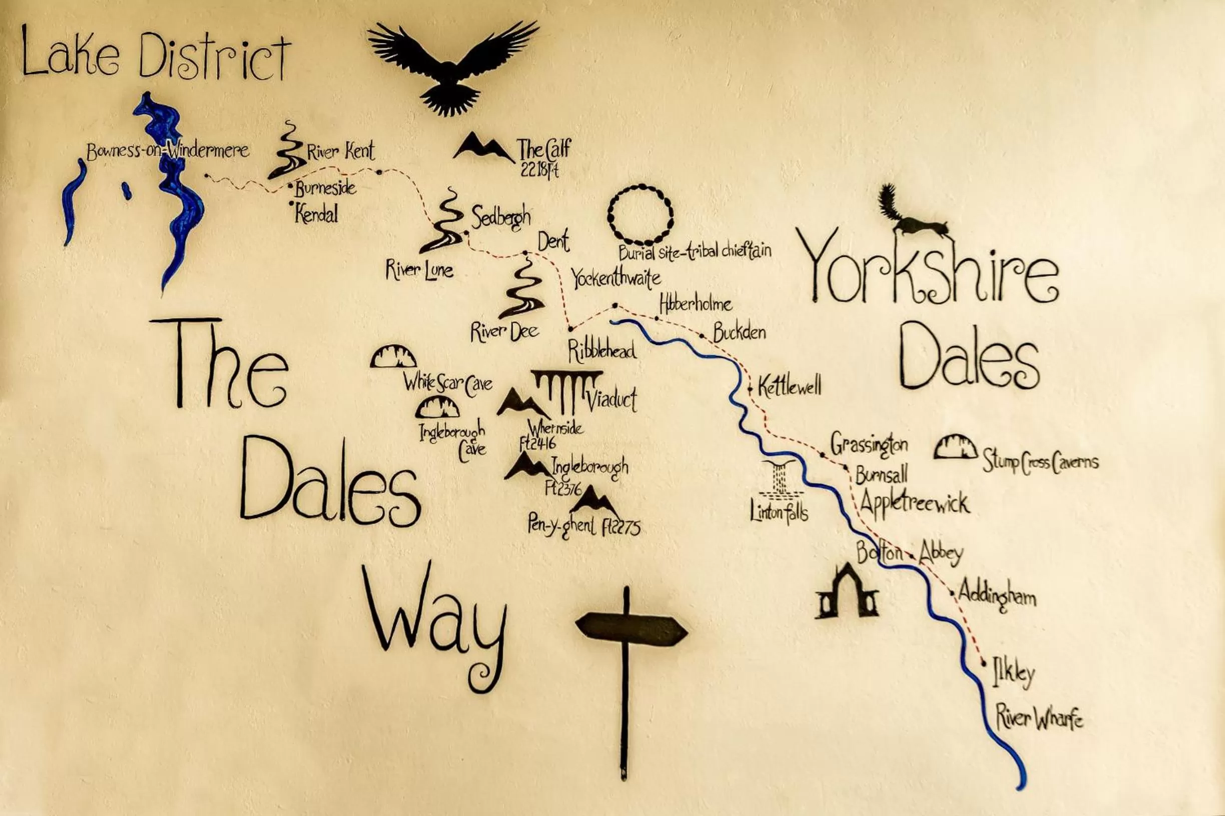 Nearby landmark in Craiglands Bed and Breakfast, Grassington