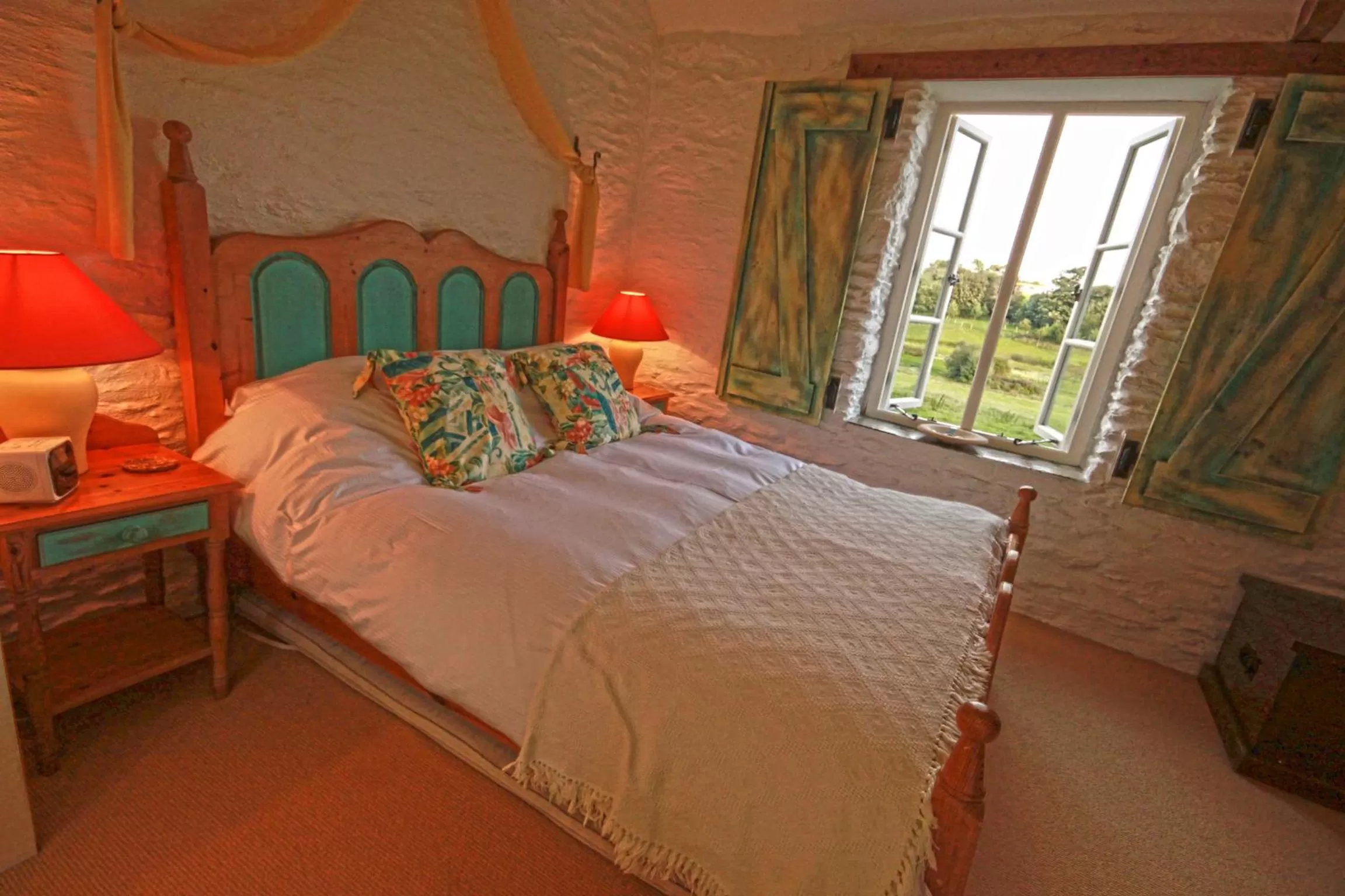 Decorative detail, Bed in Trenderway Farm