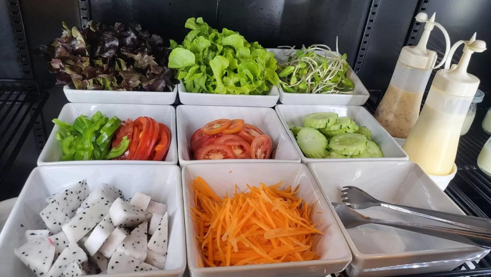 Buffet breakfast in DUM Hotel - Si Phum