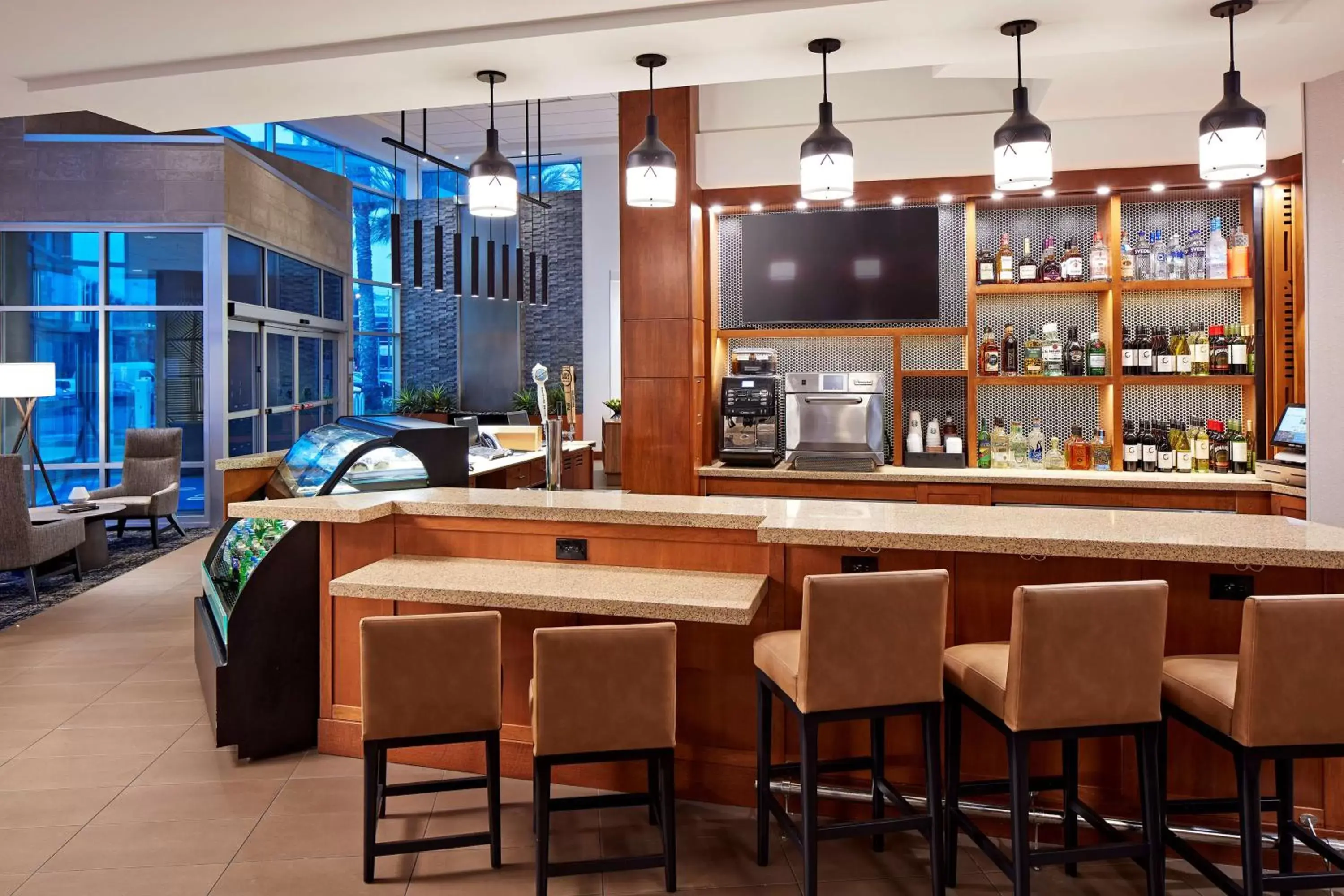 Lounge or bar, Lounge/Bar in Hyatt Place Los Angeles / LAX / El Segundo